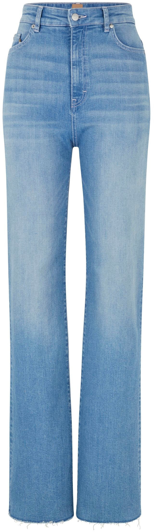 BOSS ORANGE High-waist-Jeans »MARLENE WIDE HR 1.1«...