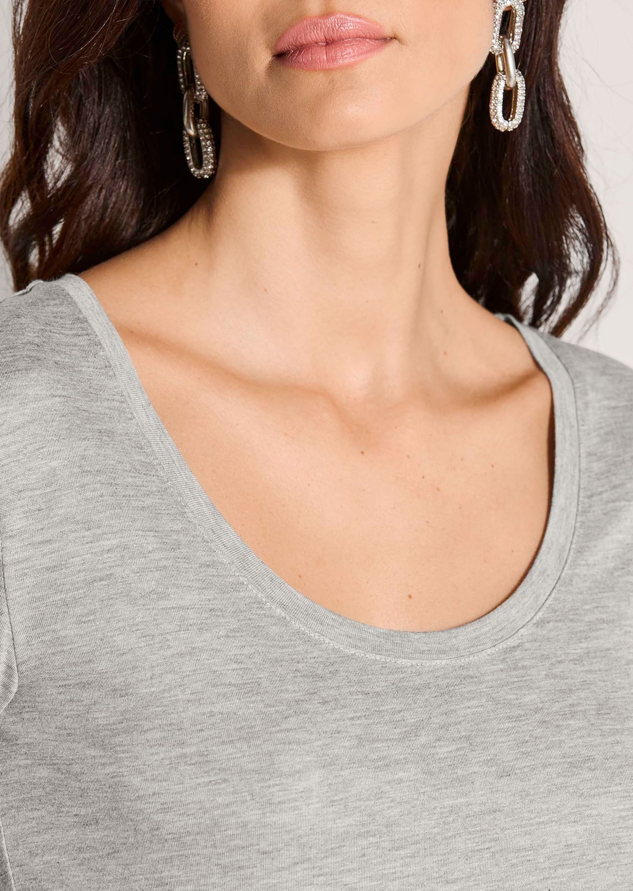 MADELEINE »Shirt Sommerliches Basicshirt mit Rundhalsausschnitt«