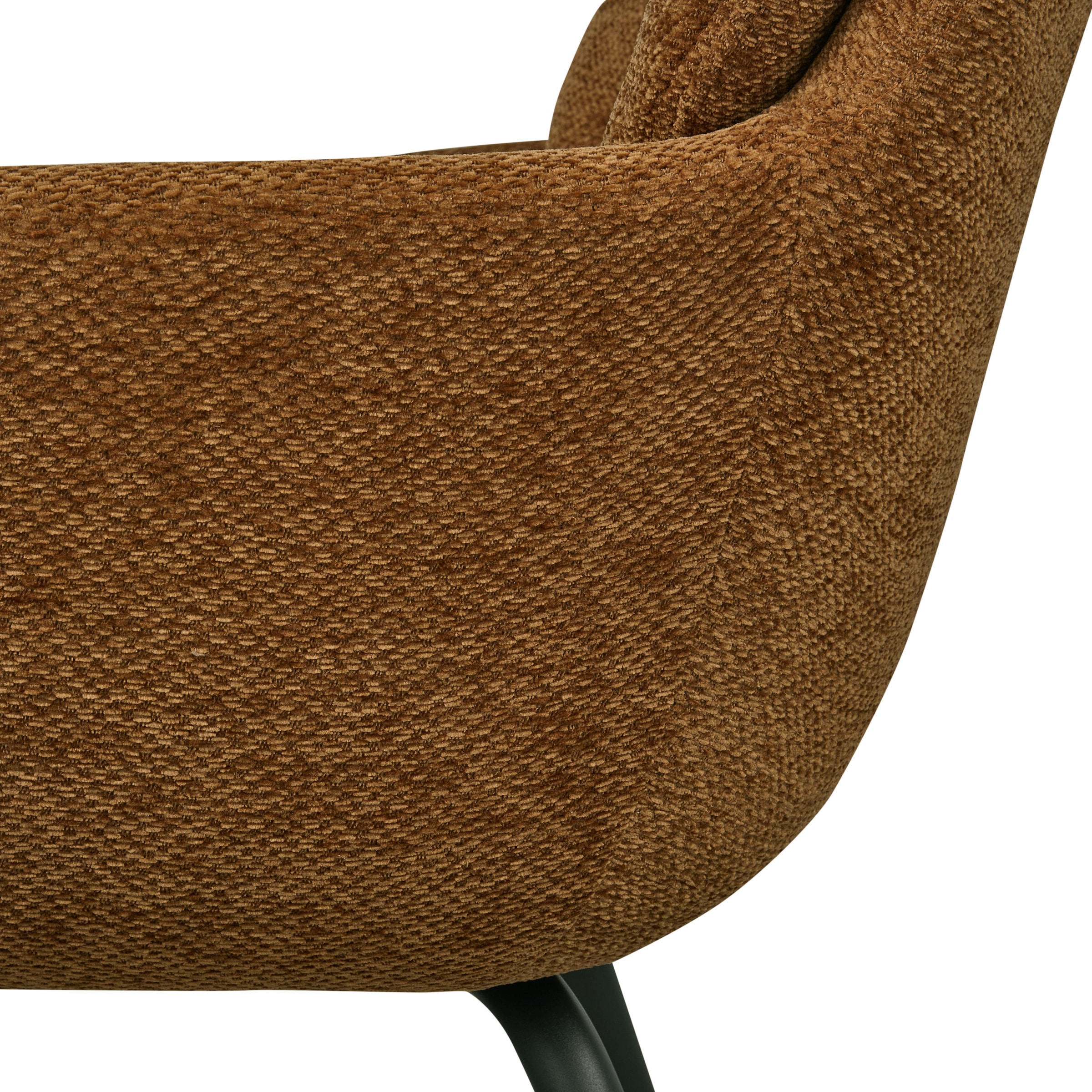 WOOOD Esszimmerstuhl »Runa Chenille-Bezug mit Metallgestell, H 82 x B 57 x T 59 cm« (Set) 2 Stk.(Set, 2 St)Tragkraft 120 kg, pfleigleicht Geringe Verschleißfestigkeit