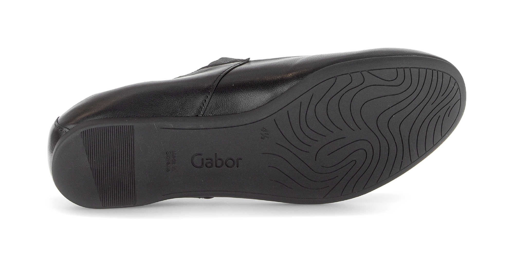 Gabor Riemchenballerina  Businessschuh, Flats mit Gummizugverschluss