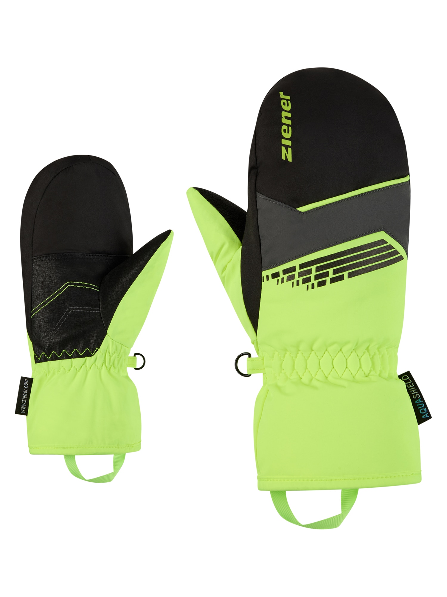 Ziener Fäustlinge "LAVIVO-Z AQUASHIELD JUNIOR" wasserdicht, winddicht, atmungsaktiv, warm