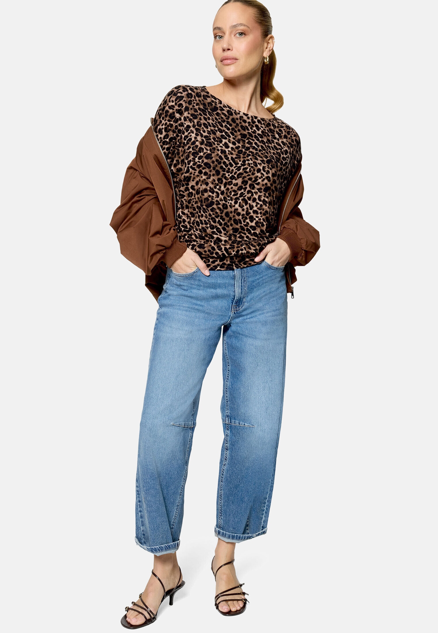 Zero 3/4-Arm-Shirt "Damen mit 3/4 Arm" 1 Material