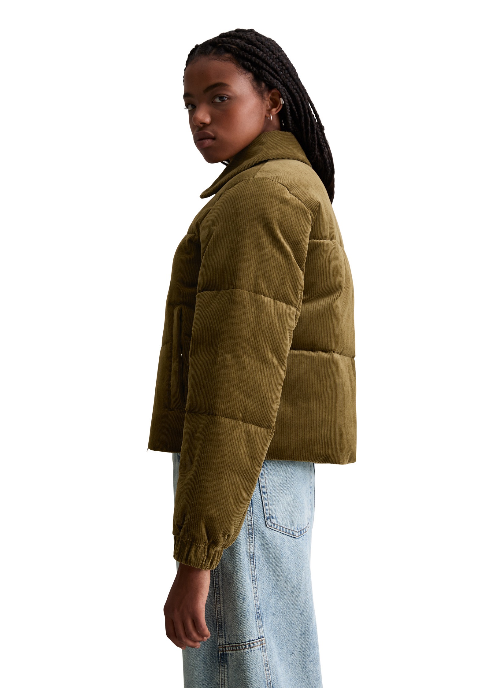 Marc O'Polo DENIM Outdoorjacke »mit weicher Wattierung« ohne Kapuze