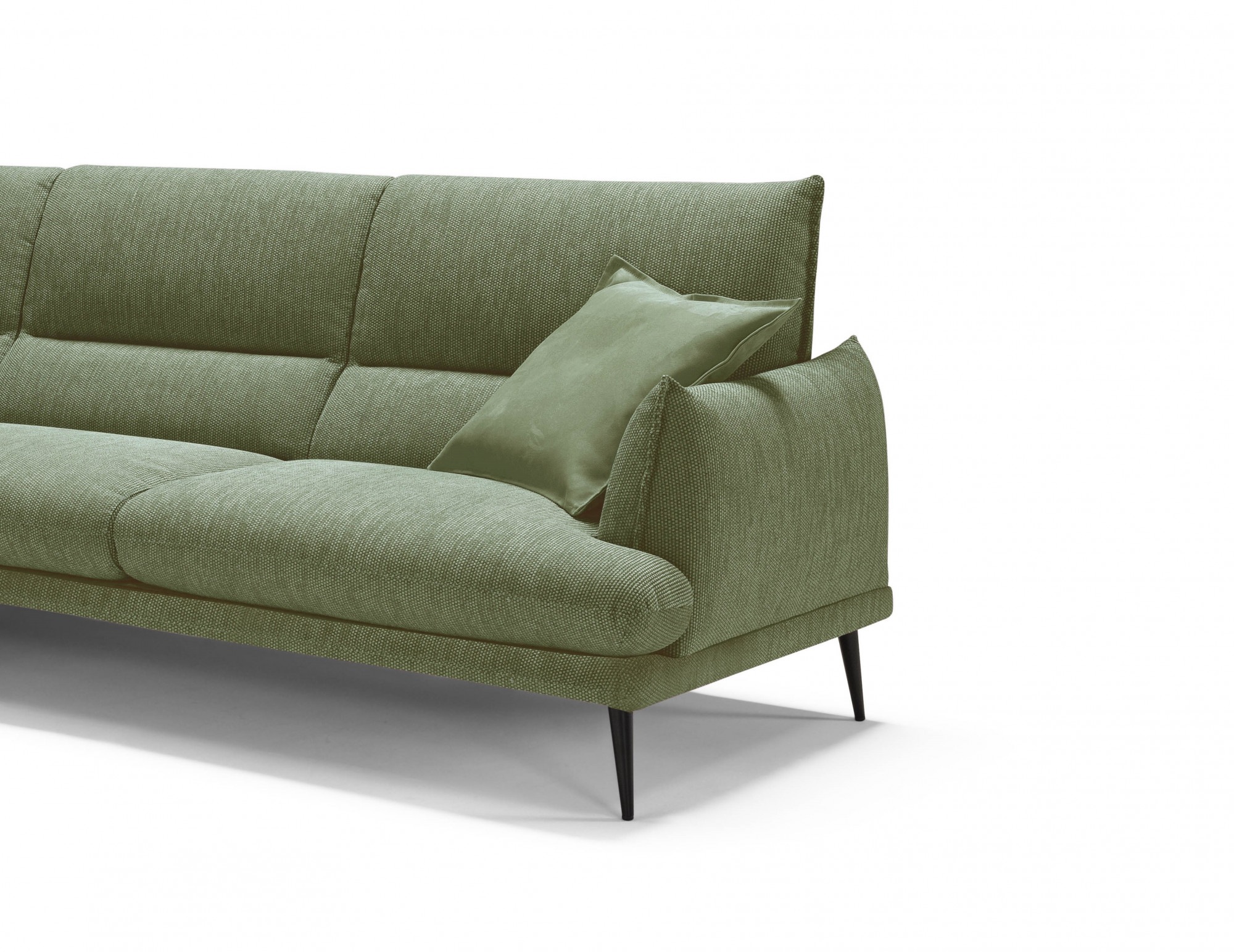 Thumbnail - Egoitaliano Ecksofa "FUNNY, hochwertiges & aktuelles Design, bequeme Rückenlehne, L-Form" toller Sitzkomfort, L-Form