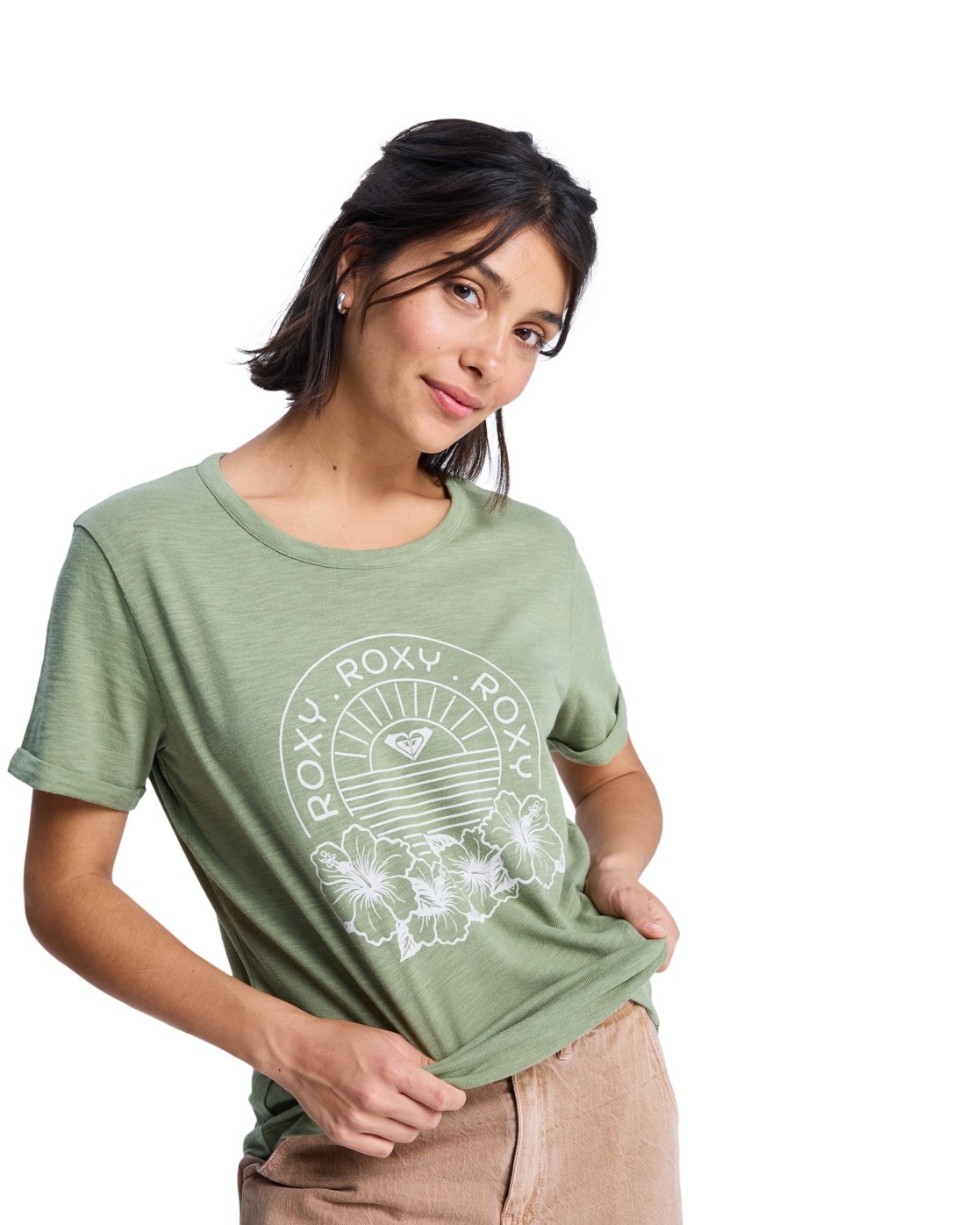 Roxy Oversize-Shirt "Oceanwave Regular Slub" günstig online kaufen