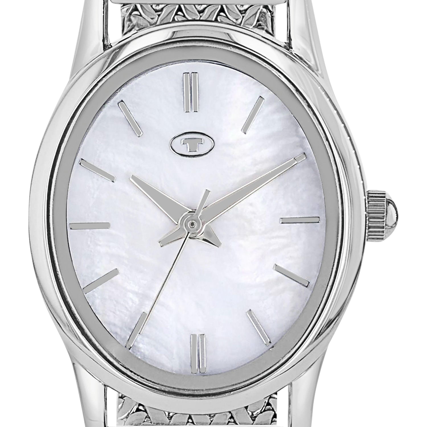 TOM TAILOR Quarzuhr Armbanduhr, Damenuhr, Edelstahlarmband, analog