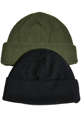 Beanie »Urban Classics Unisex Fleece Beanie 2-Pack«, (1 St.)