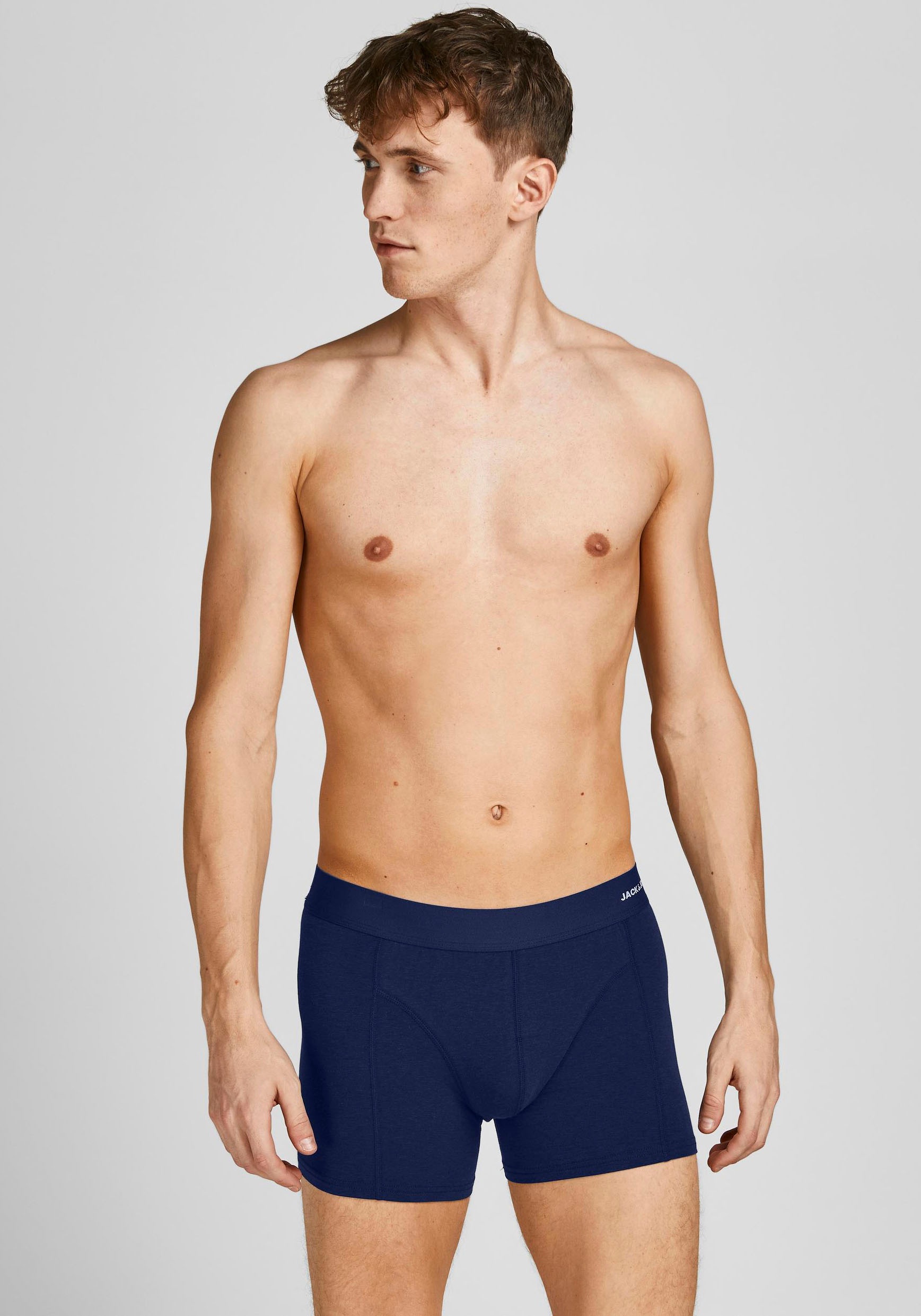 Jack & Jones Trunk "JACBASIC BAMBOO TRUNKS 3 PACK NOOS" Packung, 3 Stk. günstig online kaufen