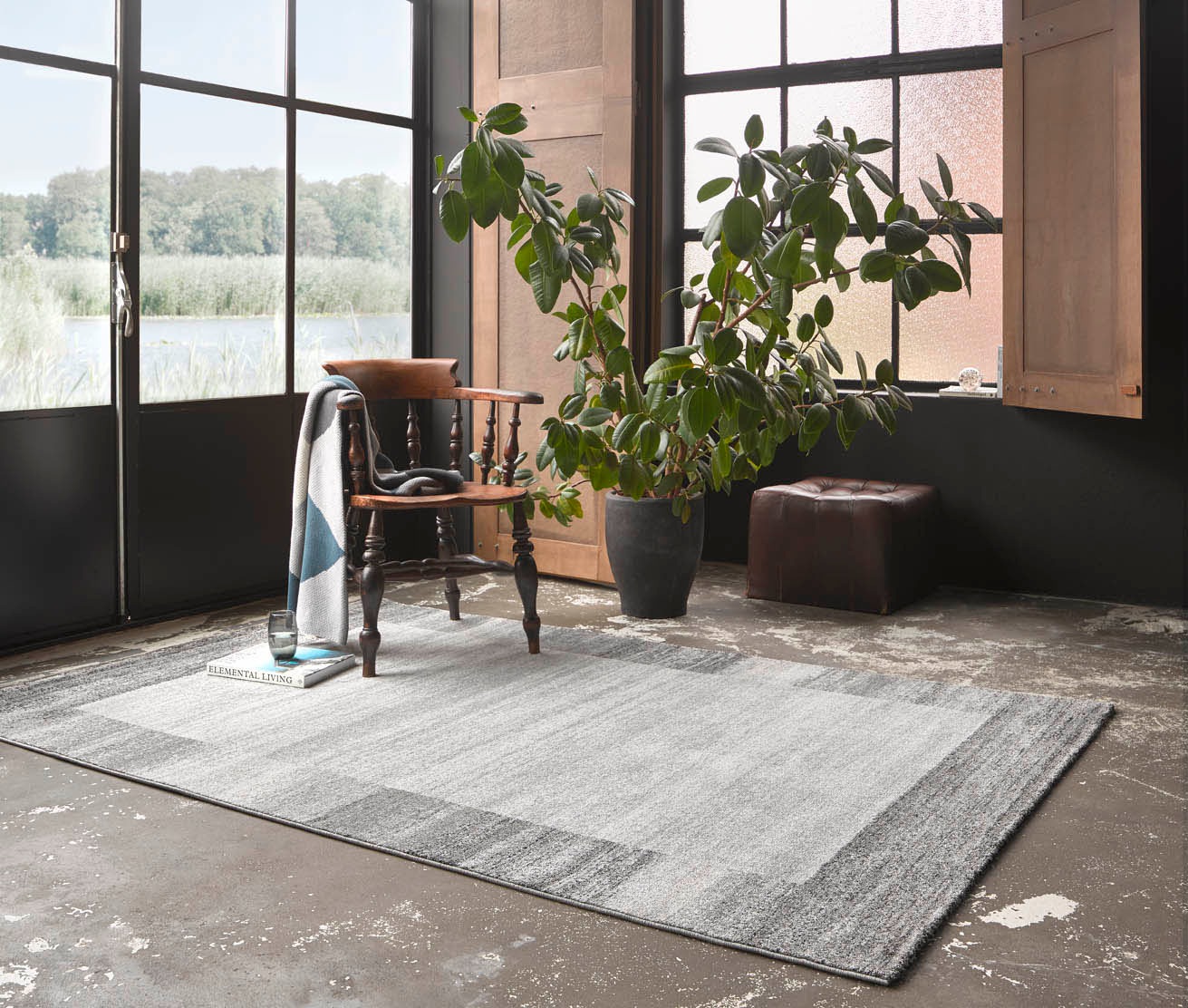 Wecon home Teppich »Déjà-vu«, rechteckig, 10 mm Höhe, Kurzflor, Wohnzimmer