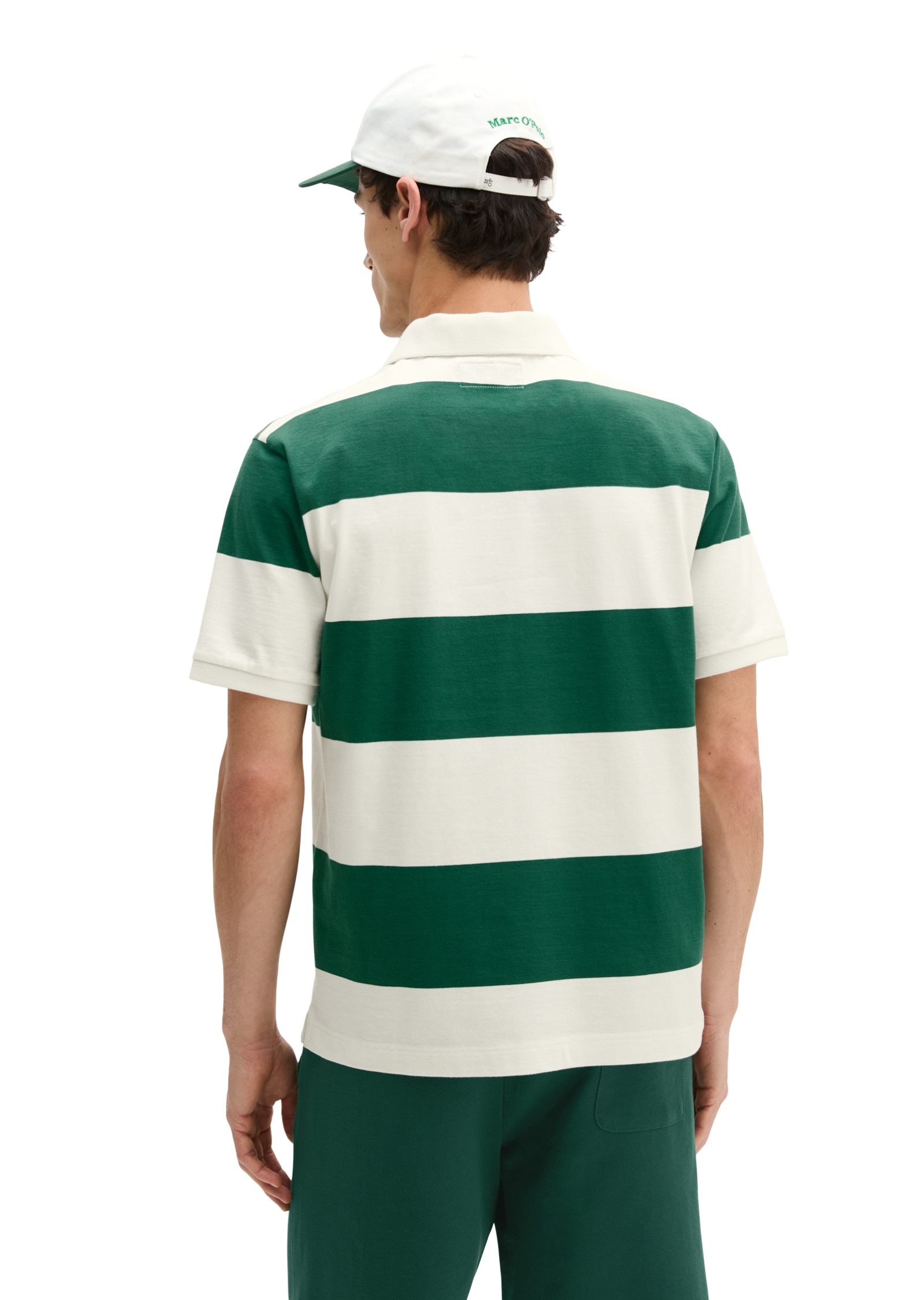 Marc O'Polo Poloshirt »aus schwerer Bio-Baumwoll-Qualität«