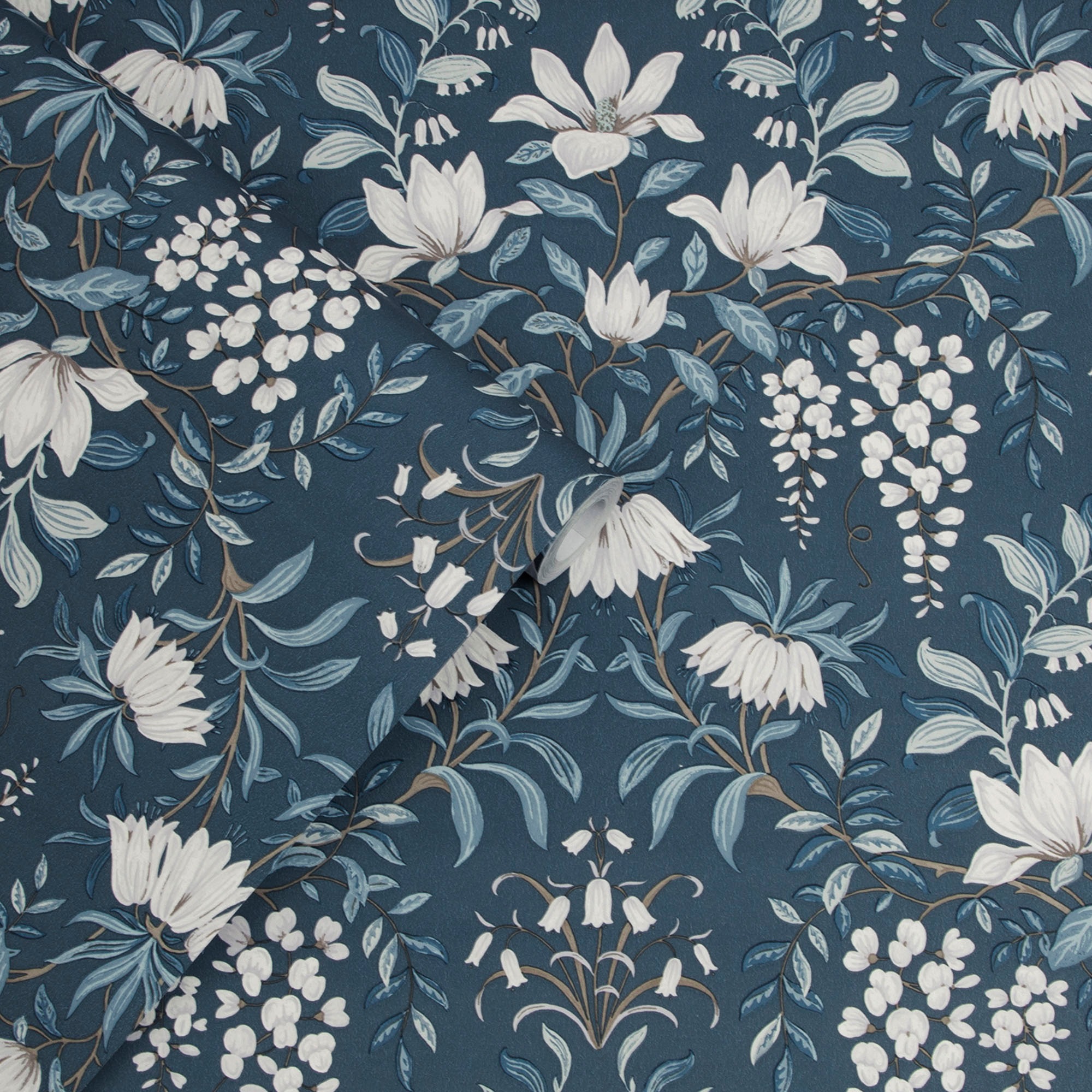 LAURA ASHLEY Vliestapete »Parterre«, gemustert, FSC® zertifiziert, mit lebhaftem Druck, 10 Meter Länge