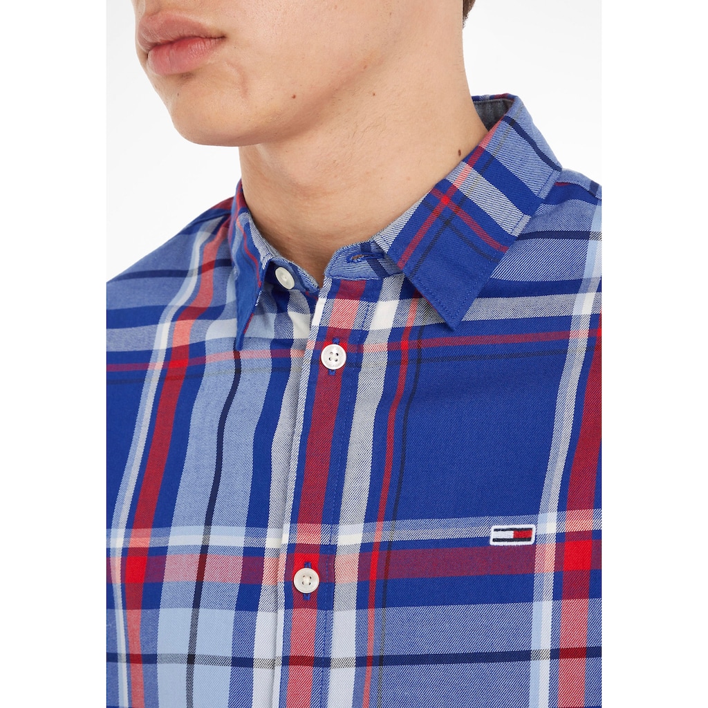 Tommy Jeans Langarmhemd »TJM CLSC ESSENTIAL CHECK SHIRT«