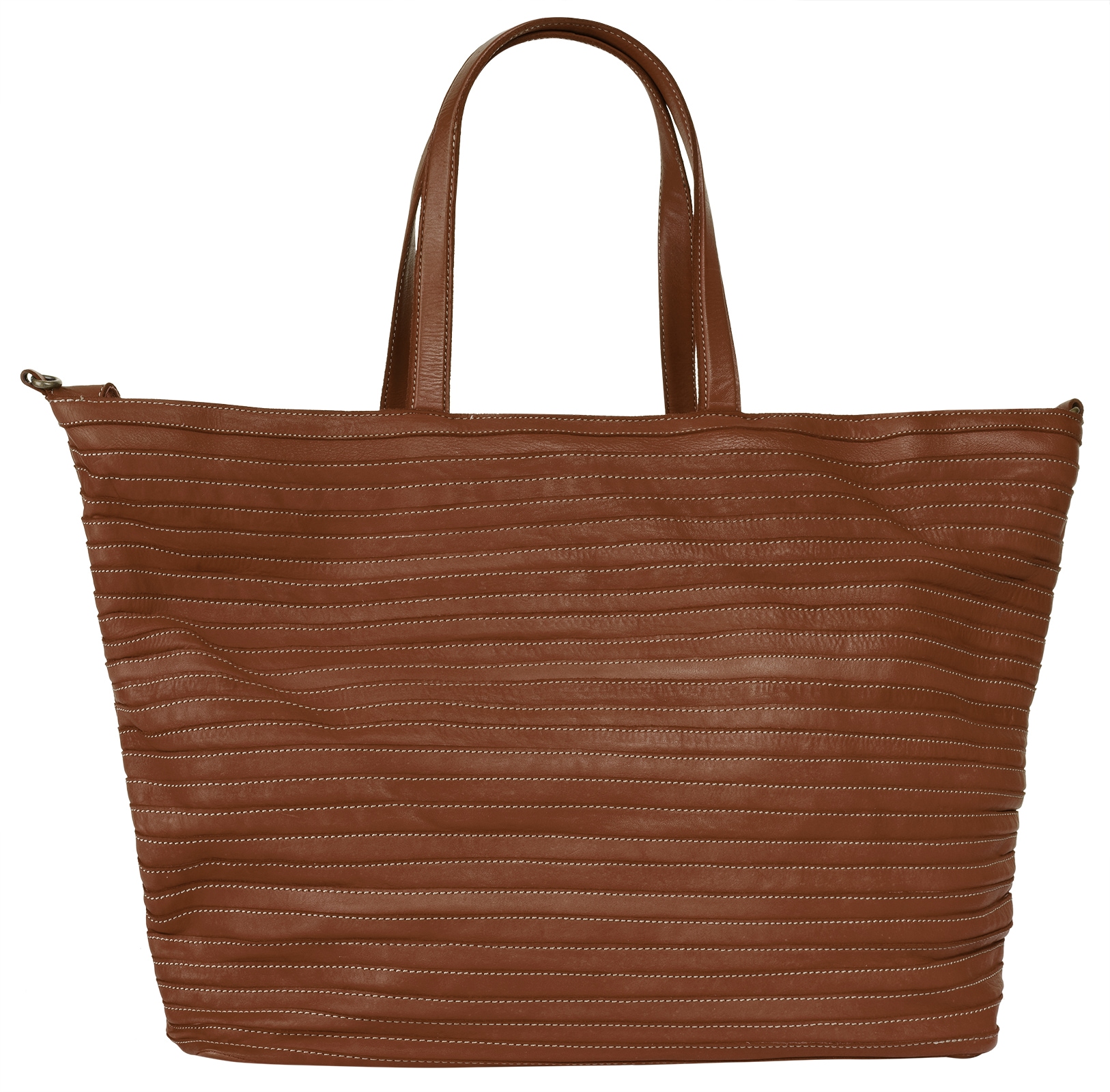 Samantha Look Shopper echt Leder, Made in Italy