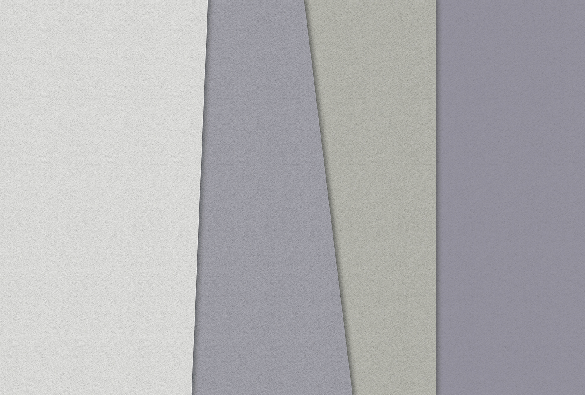 living walls Fototapete "Walls by Patel Layered Paper 2" glatt Vlies, Wand, Schräge
