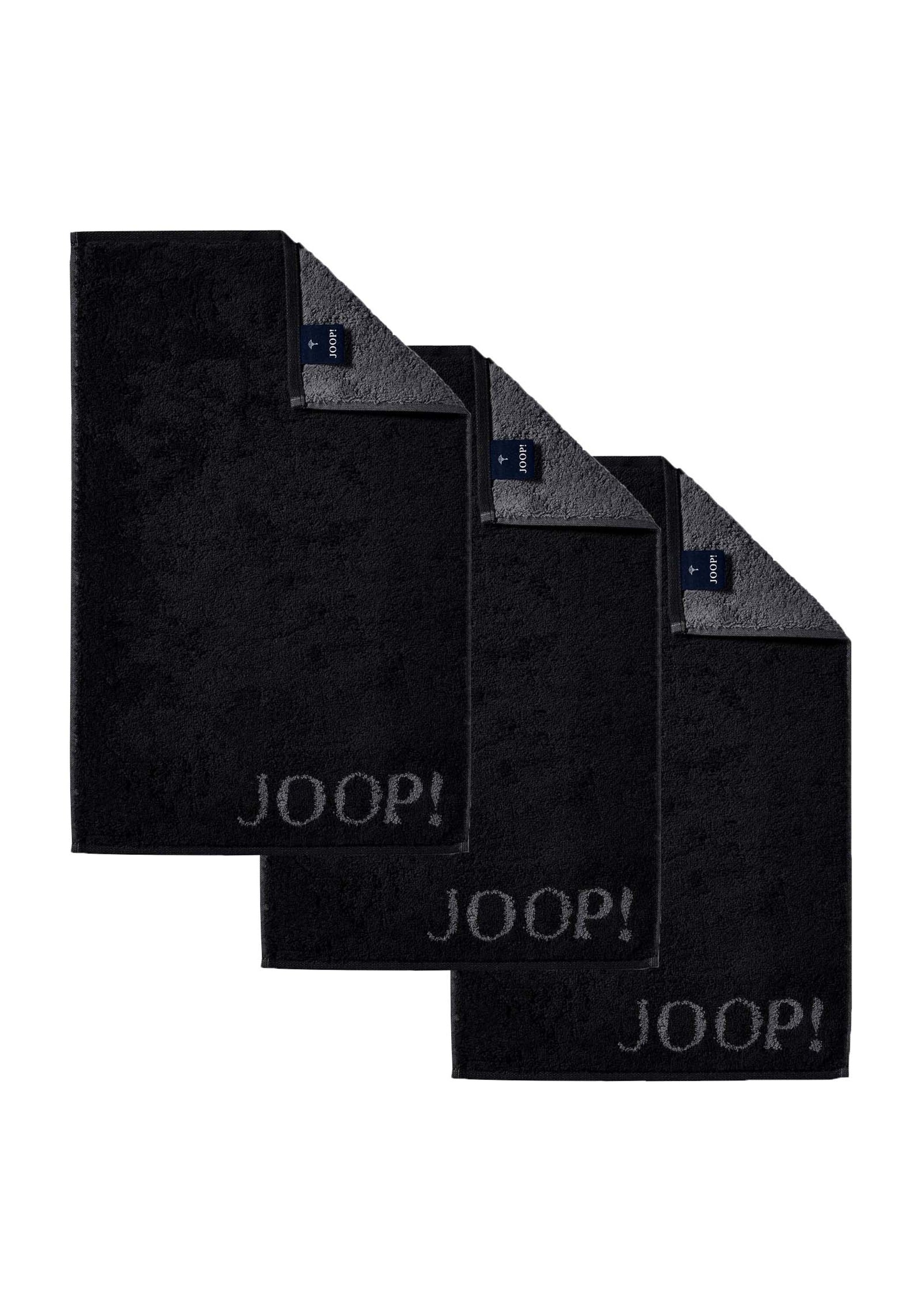 JOOP Gästehandtuch "Gästetuch Classic Frottier 3er Pack"