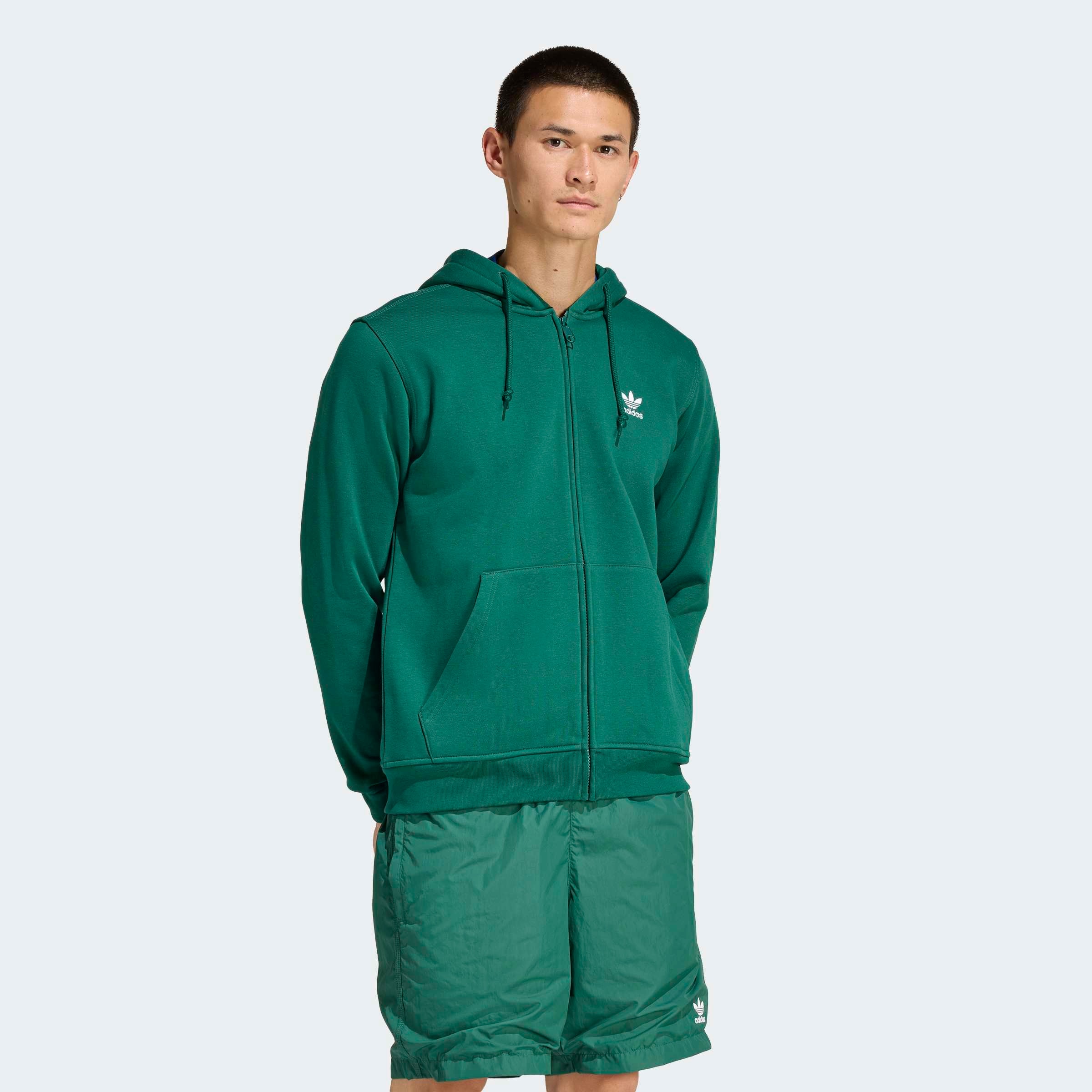 adidas Originals Kapuzensweatshirt "TREFOIL ESSENTIALS", Full Zip Hoddie, K günstig online kaufen