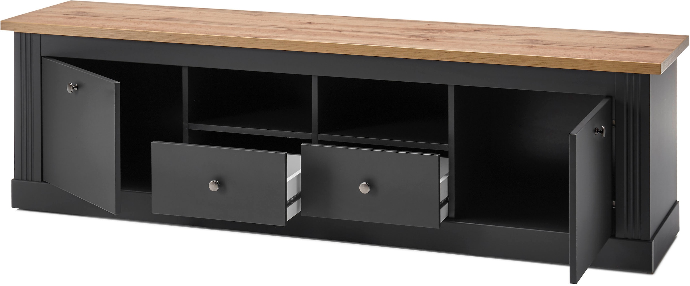 Home affaire Wohnwand "Westminster TOPSELLER" Set, Lowboard und Wandregal, günstig online kaufen