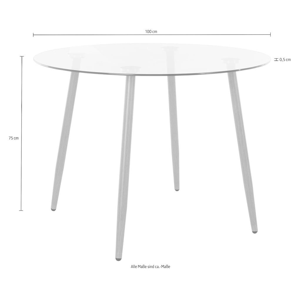 INOSIGN Essgruppe »Miller«, (Set, 5 tlg.)