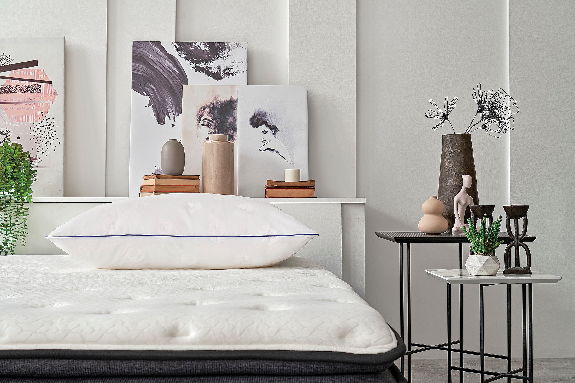 Yatas Bedding Microfaserkissen »Dacron® Comforel® Eco, Kopfkissen 80x80 cm«, (1 St.), atmungsaktiv und umweltfreundlich