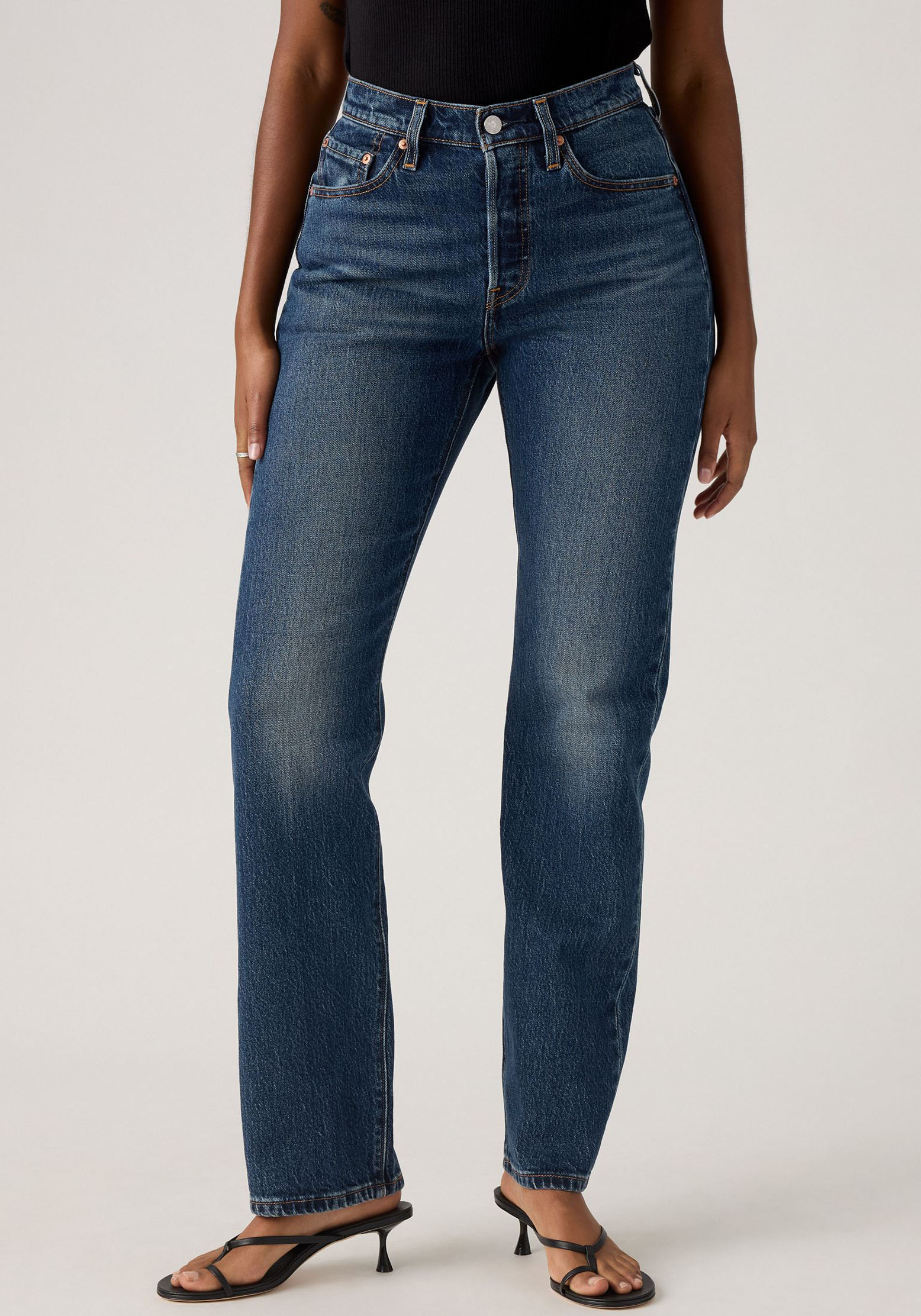 Levis "LV Jeans 501 CURVE BLACKS" Die Passform schmeichelt kurvigen Figuren