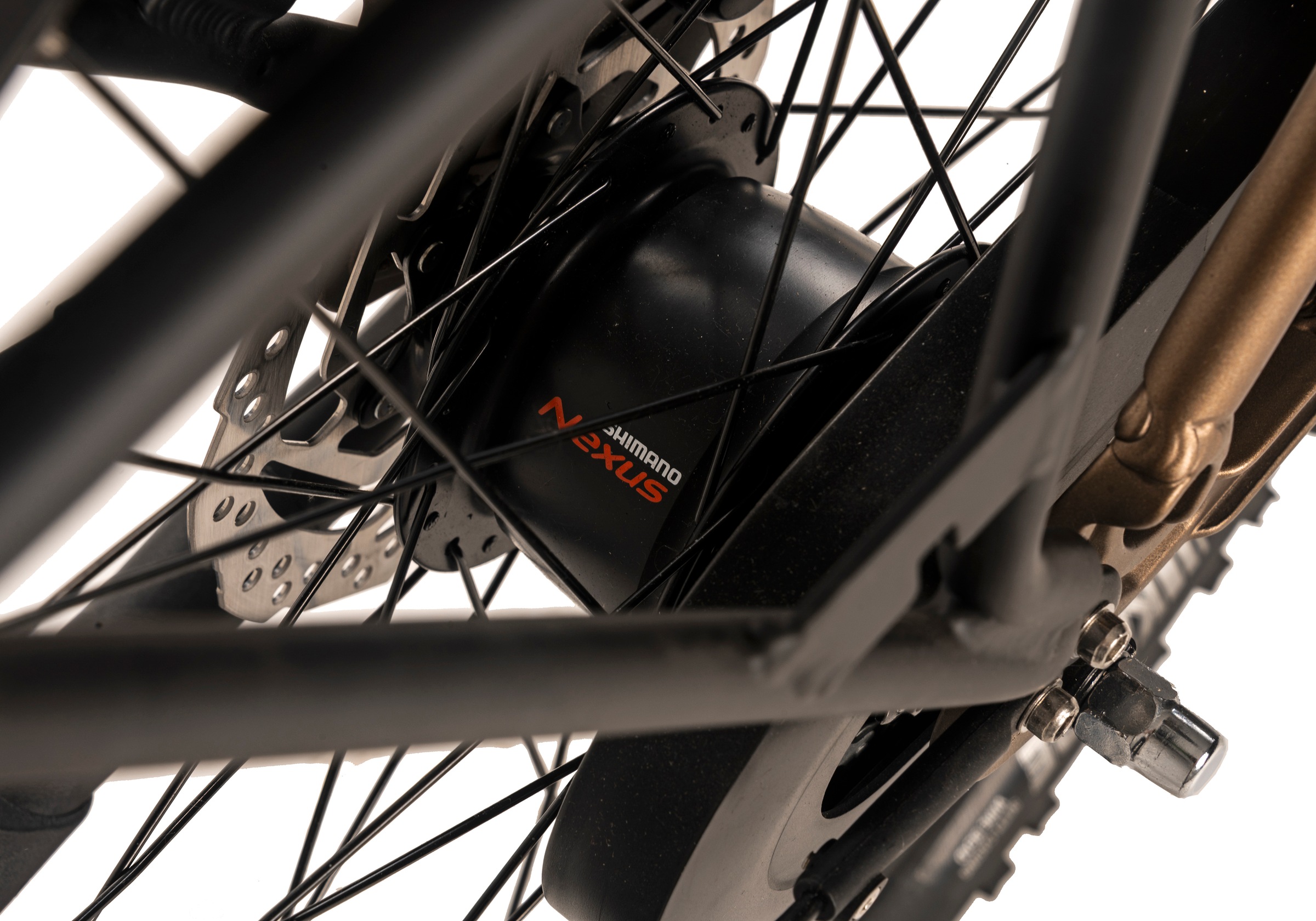 Adore E-Bike »27,5" Alu Cityfahrrad CX-290 Mittelmotor 75NM / 15Ah Bronze«, 8 Gang, Shimano, Nexus, Mittelmotor 250 W