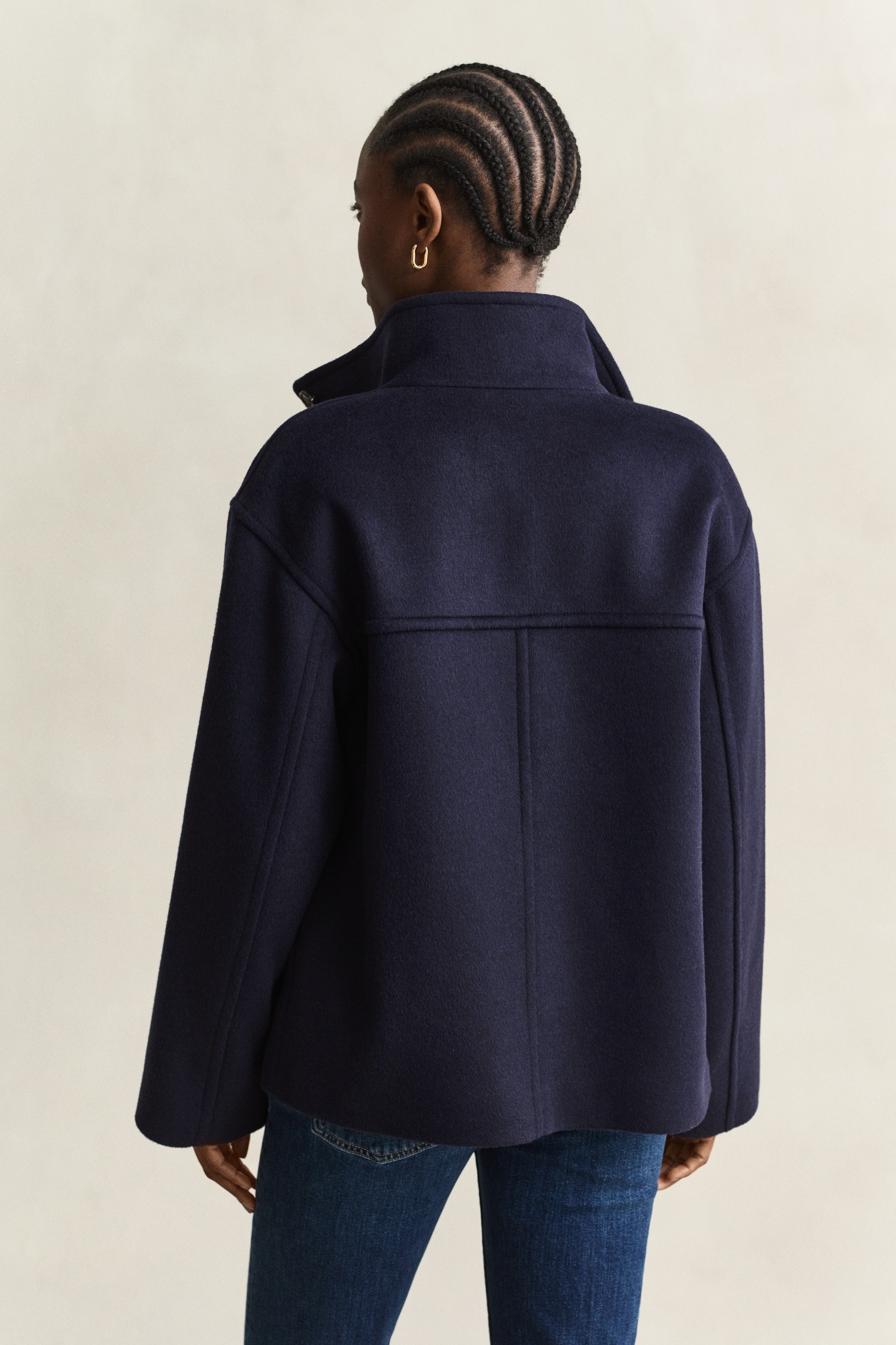 Gant Wolljacke »WOOL BLEND« mit Kaschmir-Anteil, relaxed fit