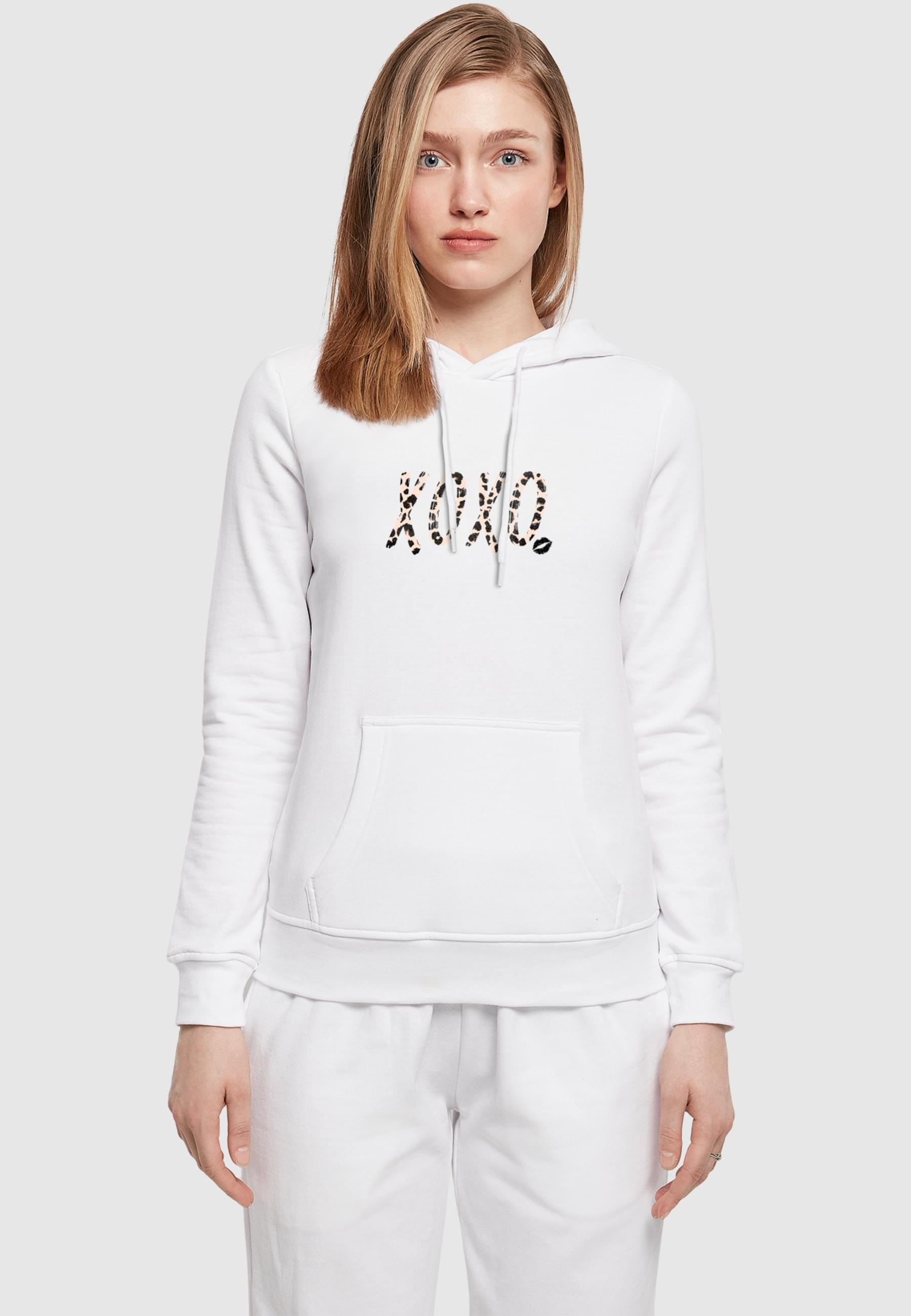 Merchcode Kapuzenpullover »Merchcode Ladies XOXO Basic Hoody«, (1 tlg.)