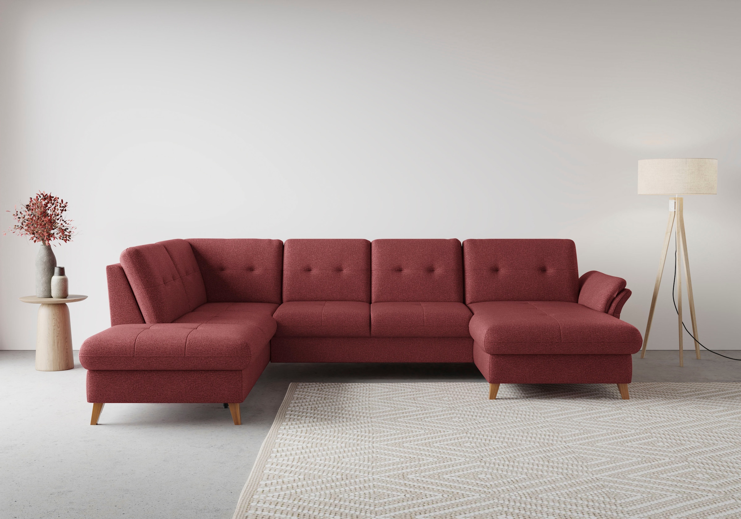 sit&more Wohnlandschaft "Göteborg" inkl. Sitztiefenverstellung, wahlweise m günstig online kaufen