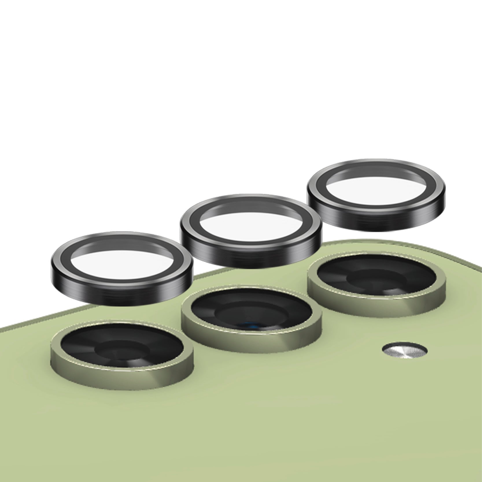 PanzerGlass Kameraschutzglas »Hoops Camera Protector für Samsung Galaxy A54 5G, Black«, für Samsung Galaxy A54 5G