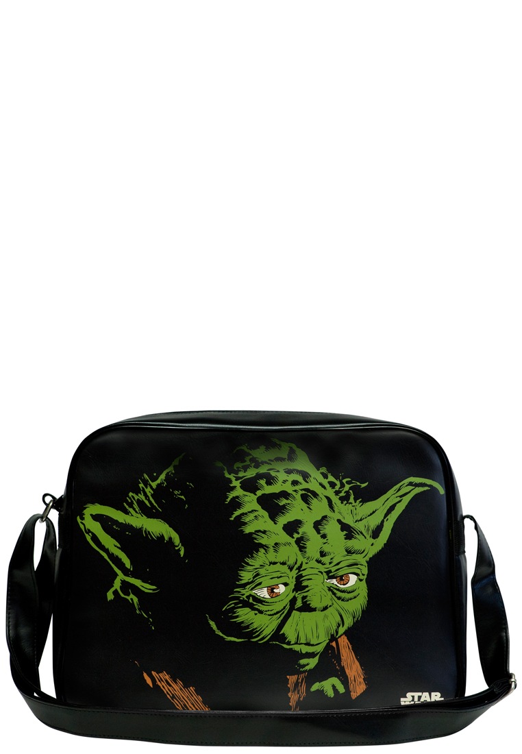 Schultertasche »Yoda - Krieg der Sterne«, mit coolem Yoda-Frontprint