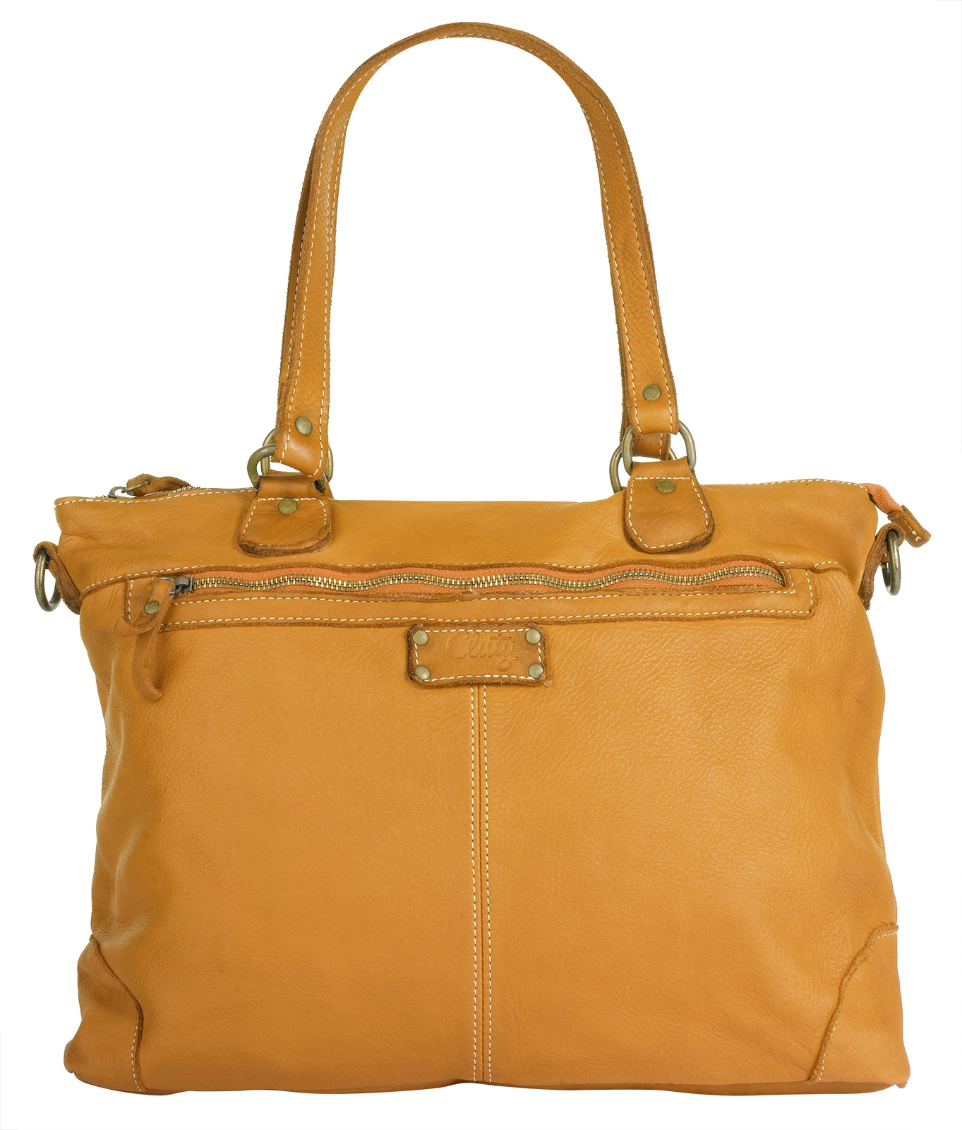 Cluty Shopper, echt Leder, Made in Italy