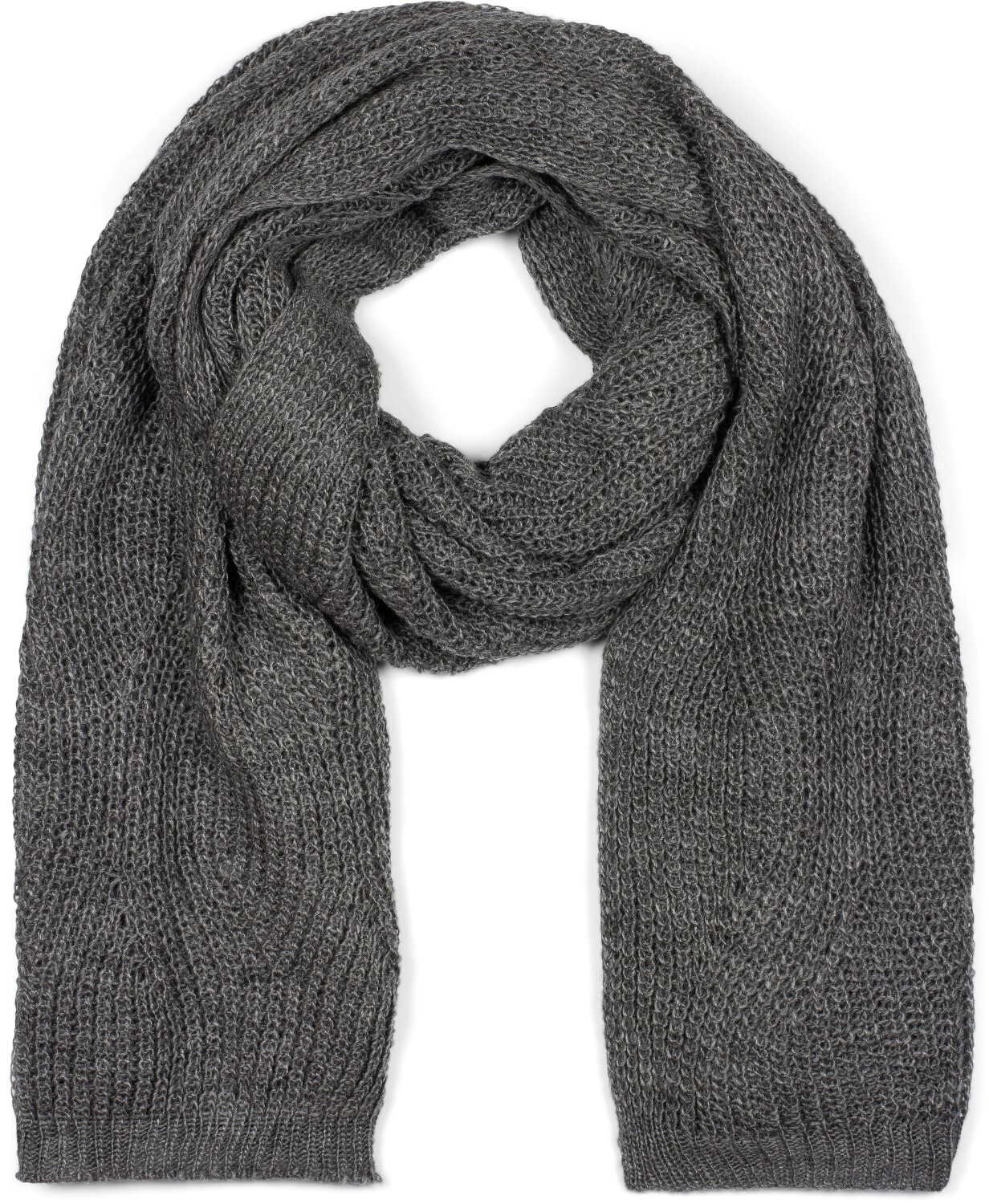 styleBREAKER Strickschal "Strick Schal mit Wellenmuster" 1 Stk.