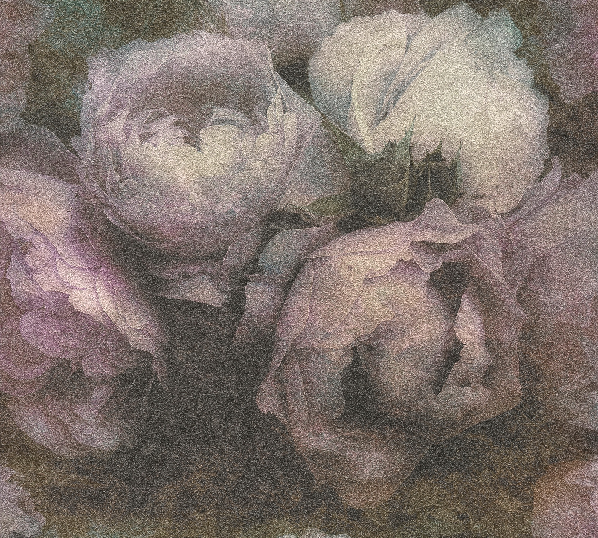 Vliestapete »New Walls Romantic Dream mit romantischen Rosen«, floral, Tapete Blumen