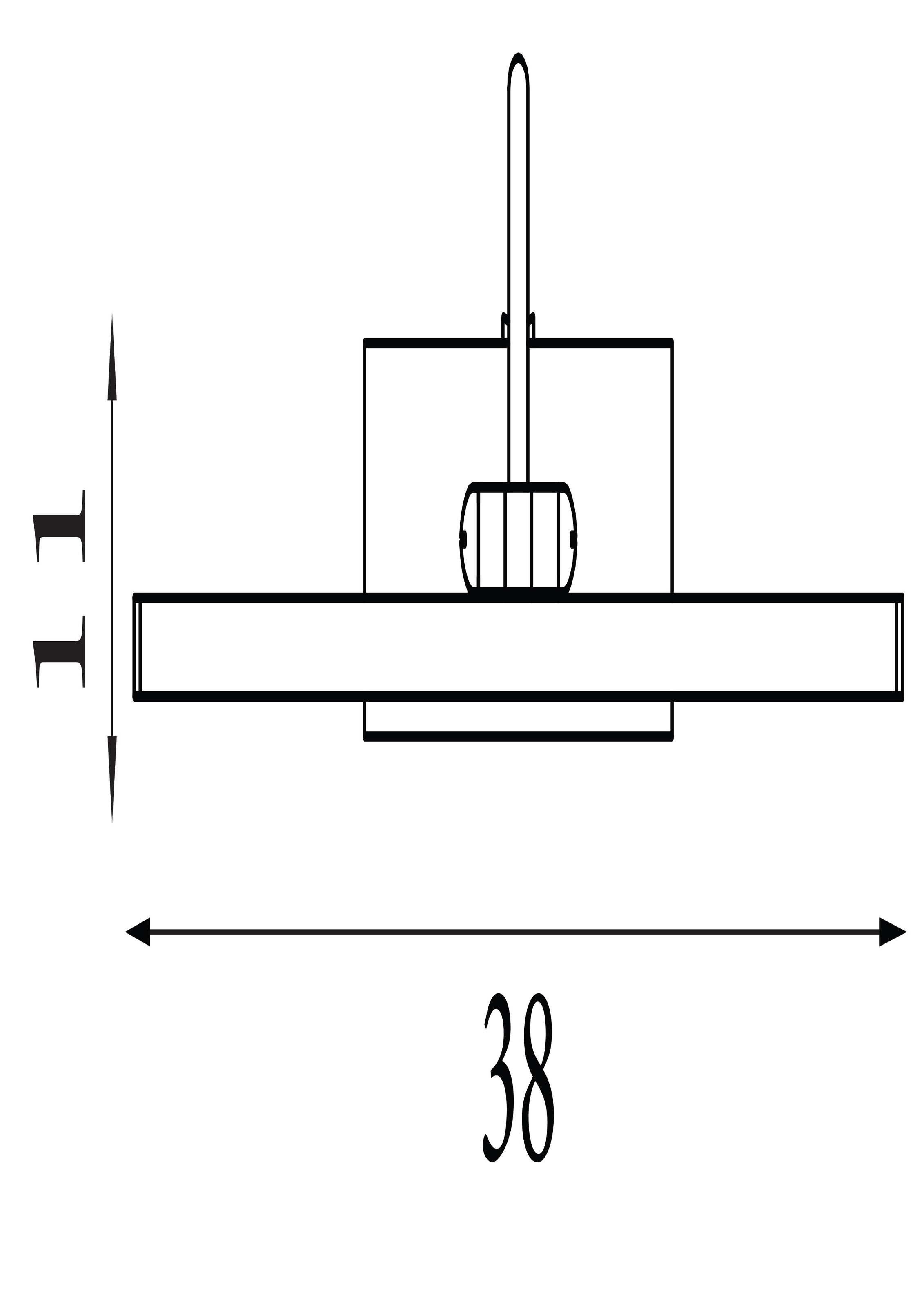 Searchlight LED Bilderleuchte »Barcelona Bildleuchte - Metall« LED-Modul 1 Stk.
