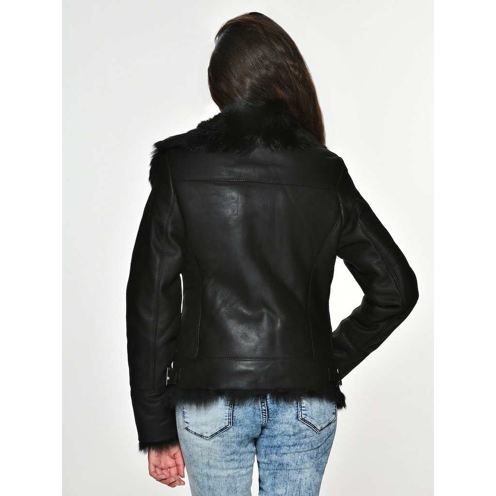 Maze Lederjacke »Exford«