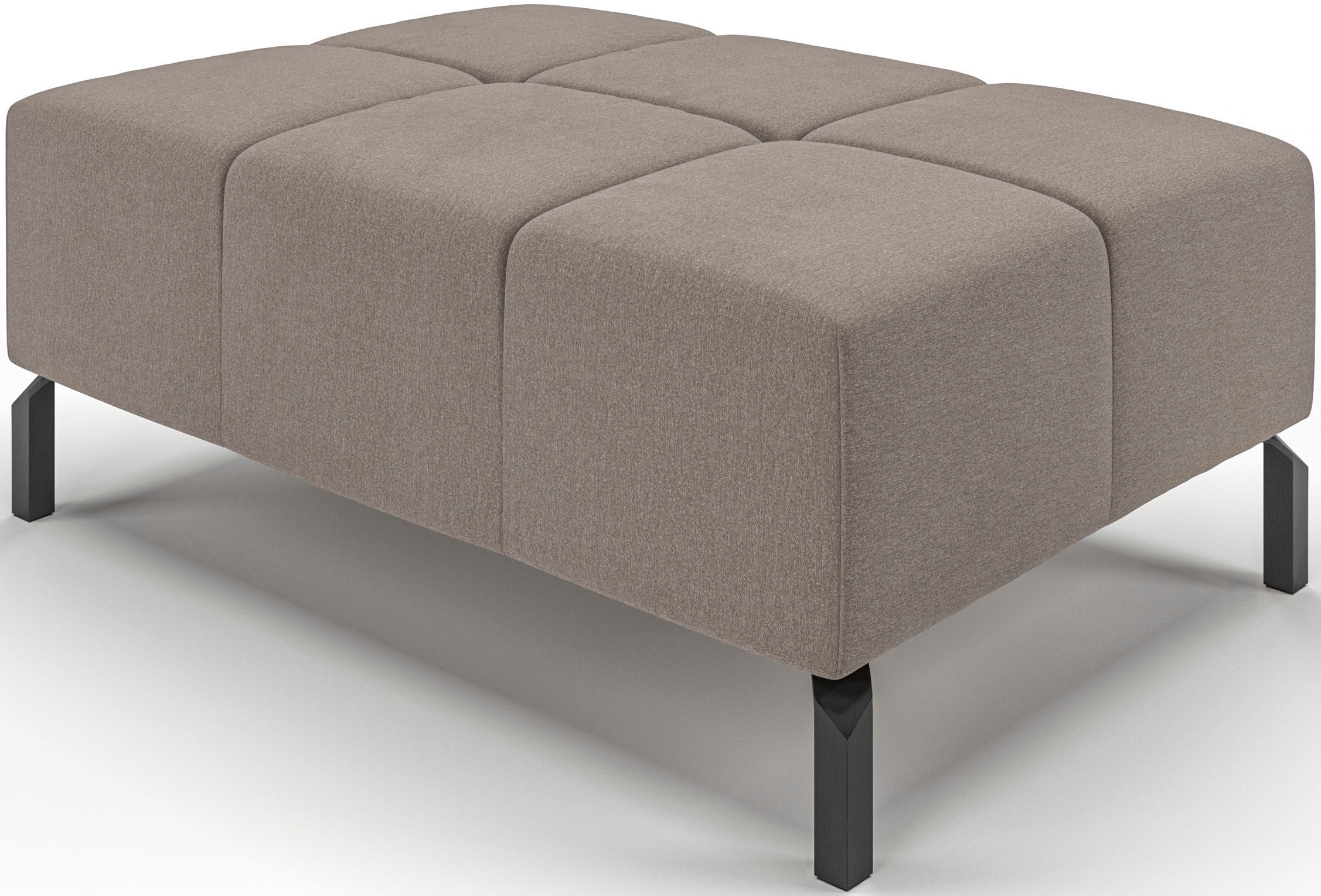 INOSIGN Hockerbank "Ancona New", passend zum Ecksofa, auch in Easy care-Bezug + Cord