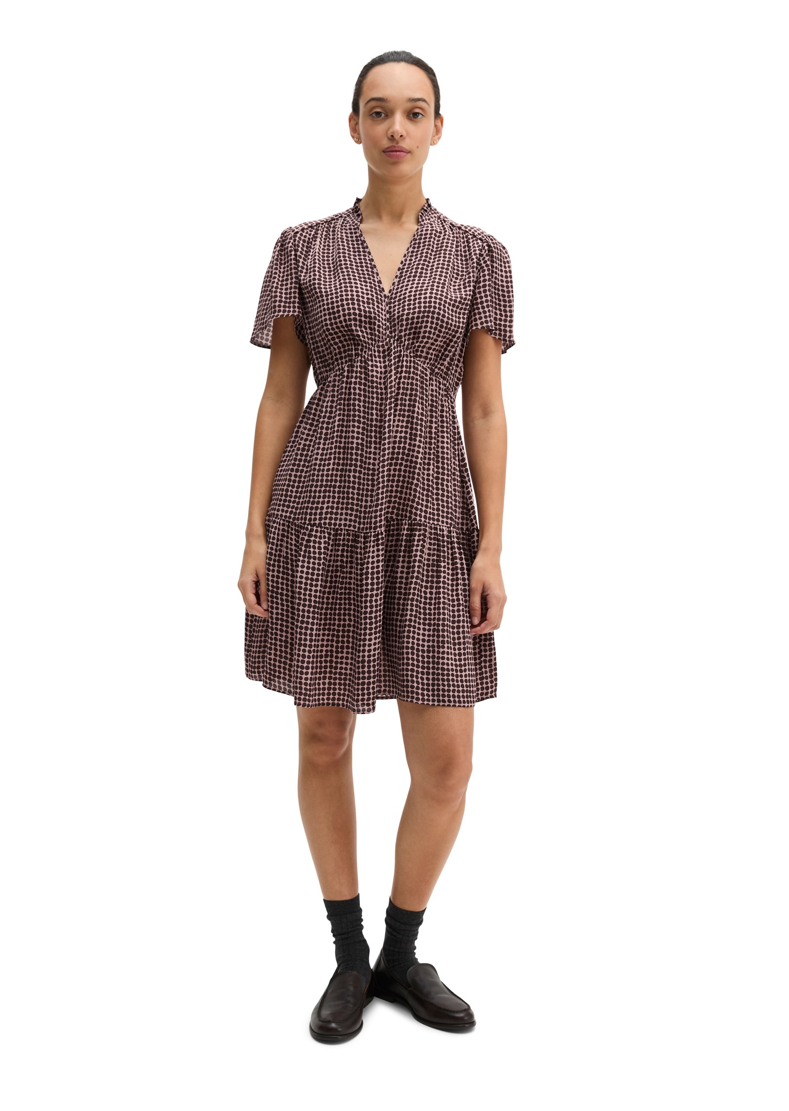 Marc O'Polo Minikleid »aus fließender Viskose«