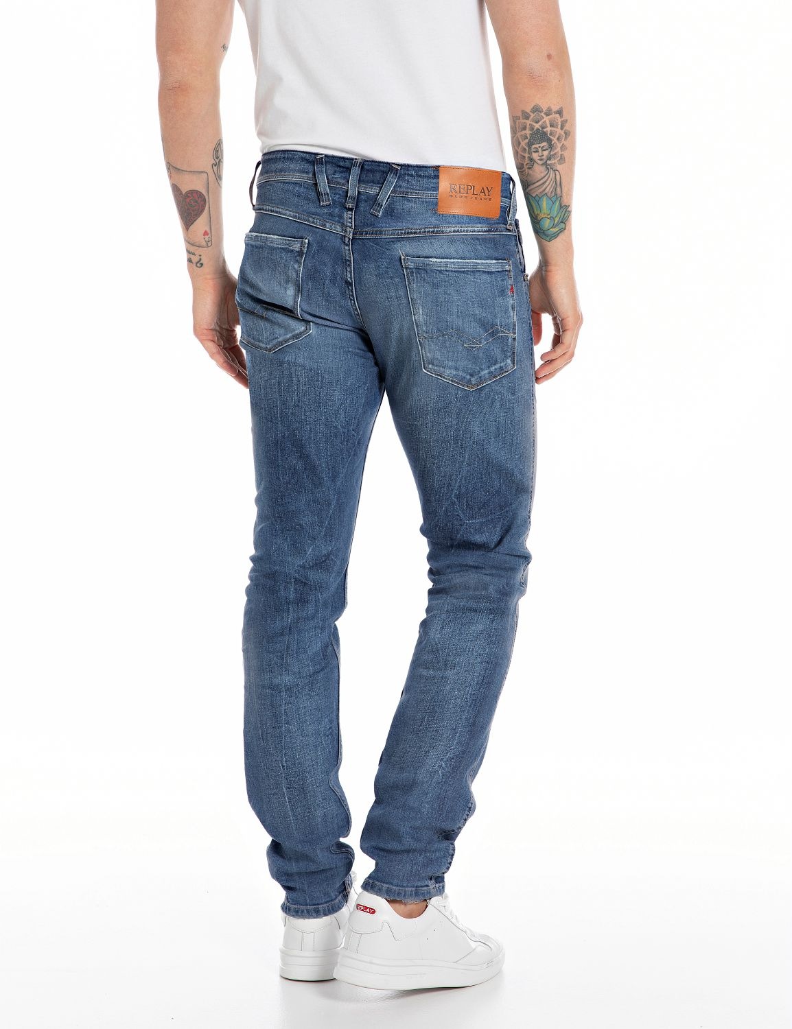 Replay Slim-fit-Jeans "Anbass" günstig online kaufen