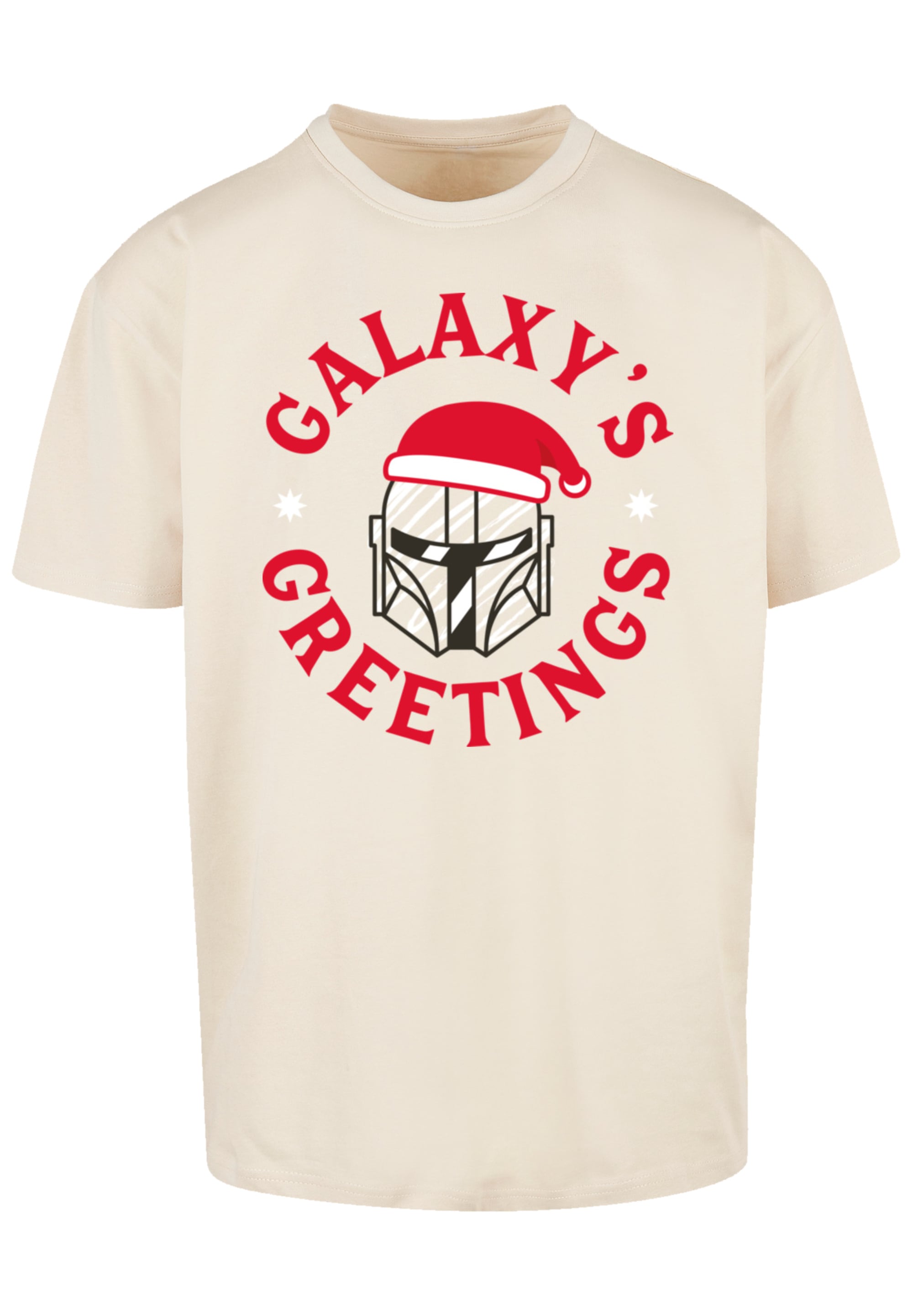 F4NT4STIC T-Shirt "Star Wars Mando Galaxy´s Greetings", Premium Qualität günstig online kaufen