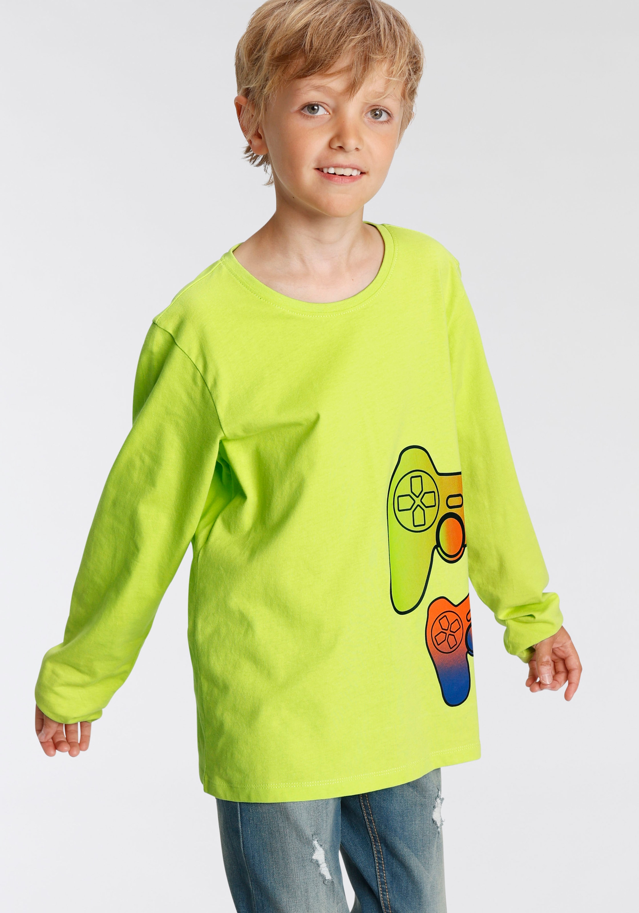 KIDSWORLD Langarmshirt »CONTROLLER« | BAUR