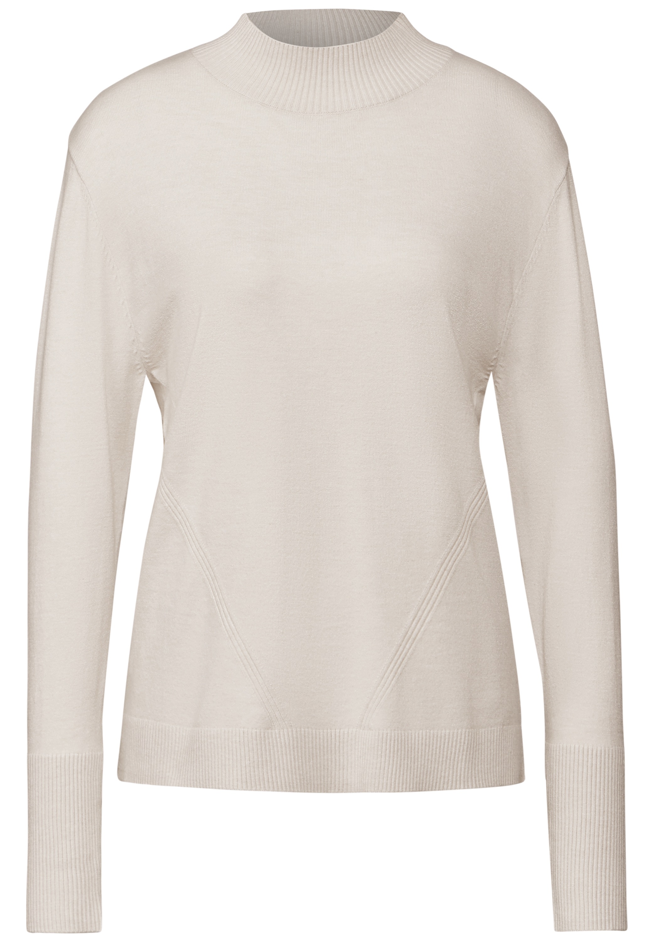 STREET ONE Strickpullover, aus softem Materialmix