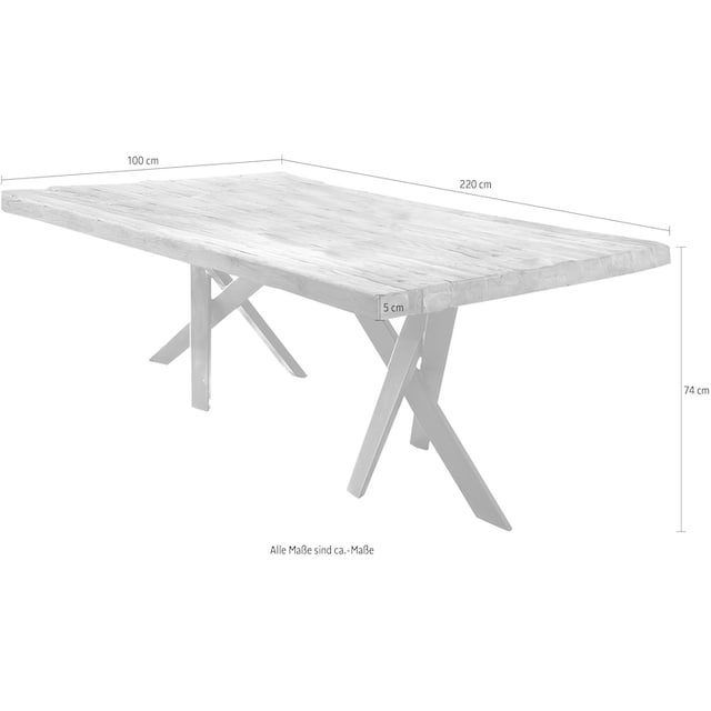 SIT Esstisch, nachhaltig aus recyceltem Holz bestellen | BAUR