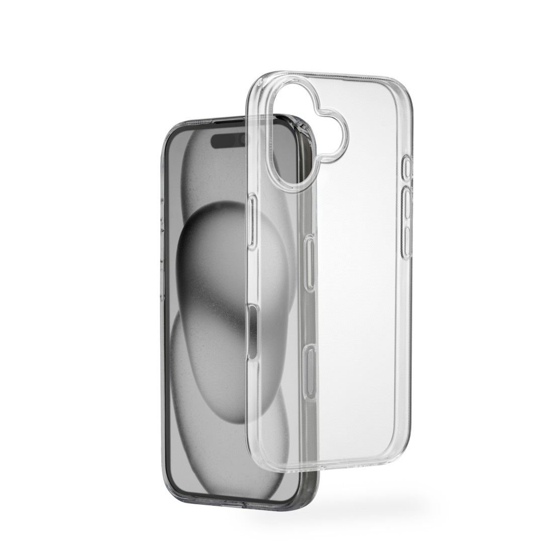 Hama Smartphone-Hülle »Handyhülle „Always Clear“ für iPhone 16 (kratzfest, ohne Vergilben)«, iPhone 16, 15,4 cm (6,1 Zoll)