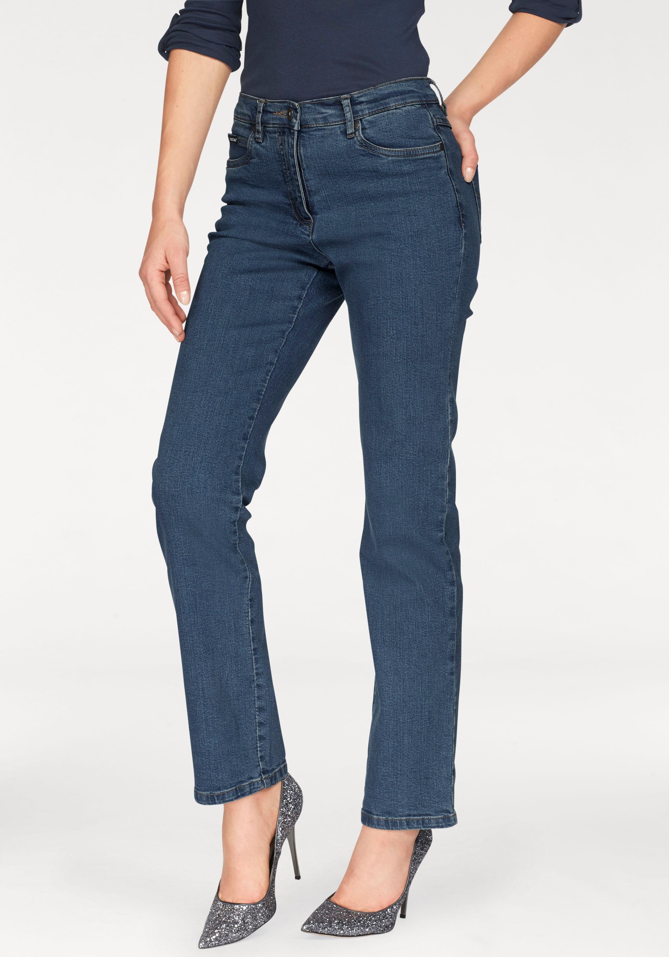 Arizona Gerade Jeans »Annett«, High Waist