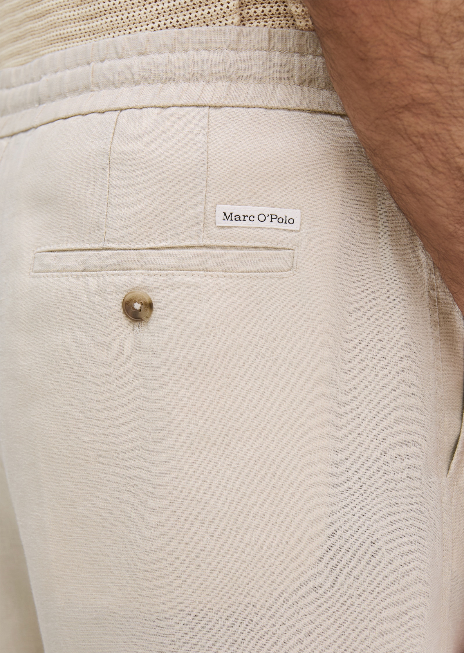 Marc O'Polo Chinohose »aus feinem Leinen«