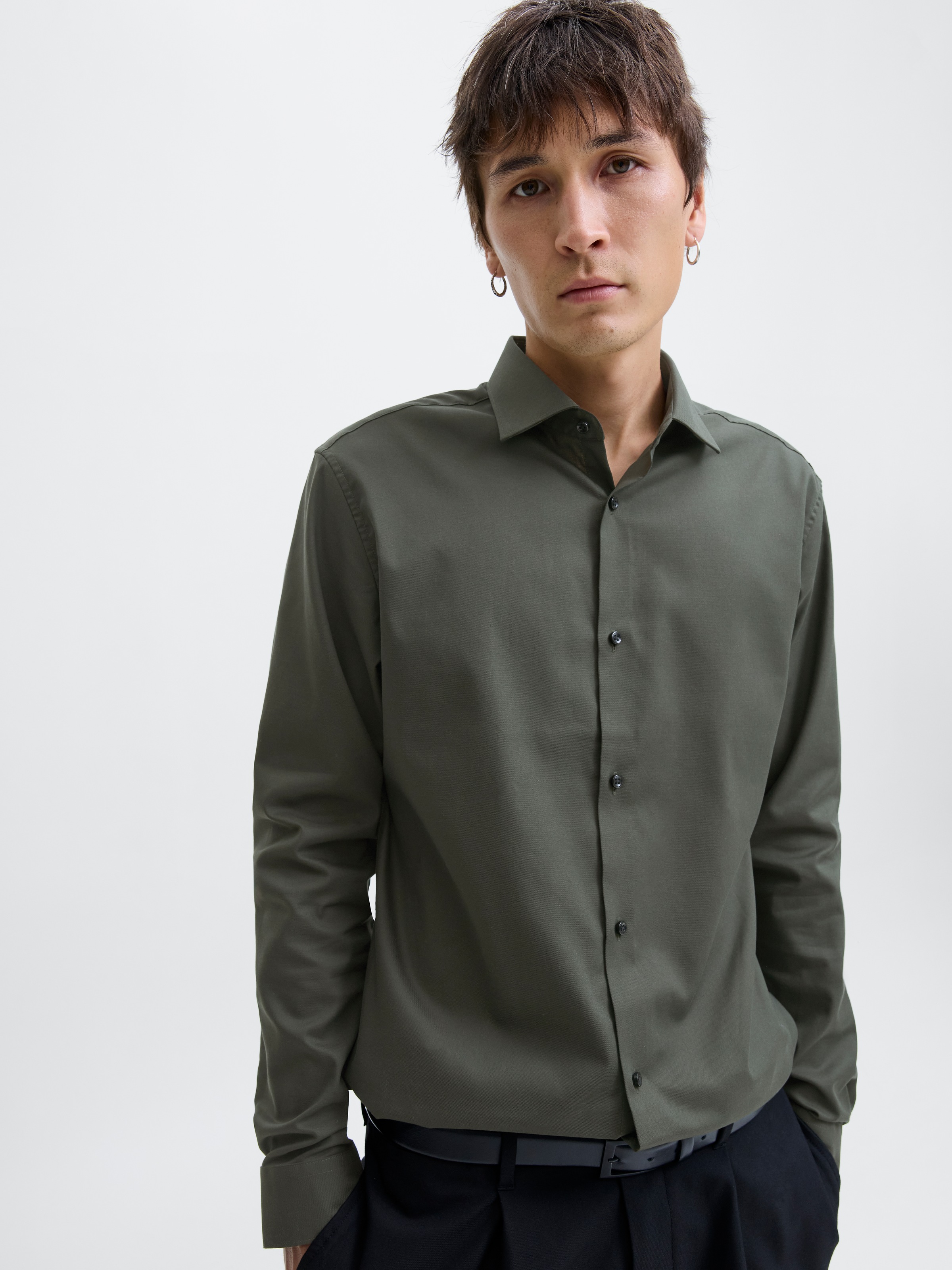 Jack & Jones Langarmhemd "JPRBLAPARKER Slim Fit Hemd, atmungsaktiv, ideal f günstig online kaufen
