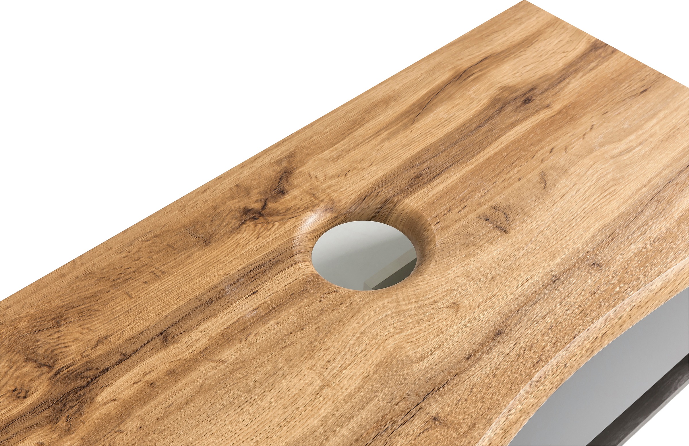 welltime Badmöbel-Set »Stubach« Spiegelschrank und Waschtisch, 2 Stk. tlg.