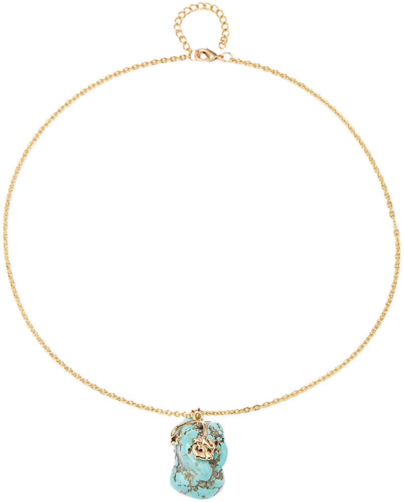 Firetti Kette mit Anhänger »Schmuck Geschenk Halsschmuck Anker/Halskette Sternzeichen Geburtsstein«, Made in Germany - mit Edelstein