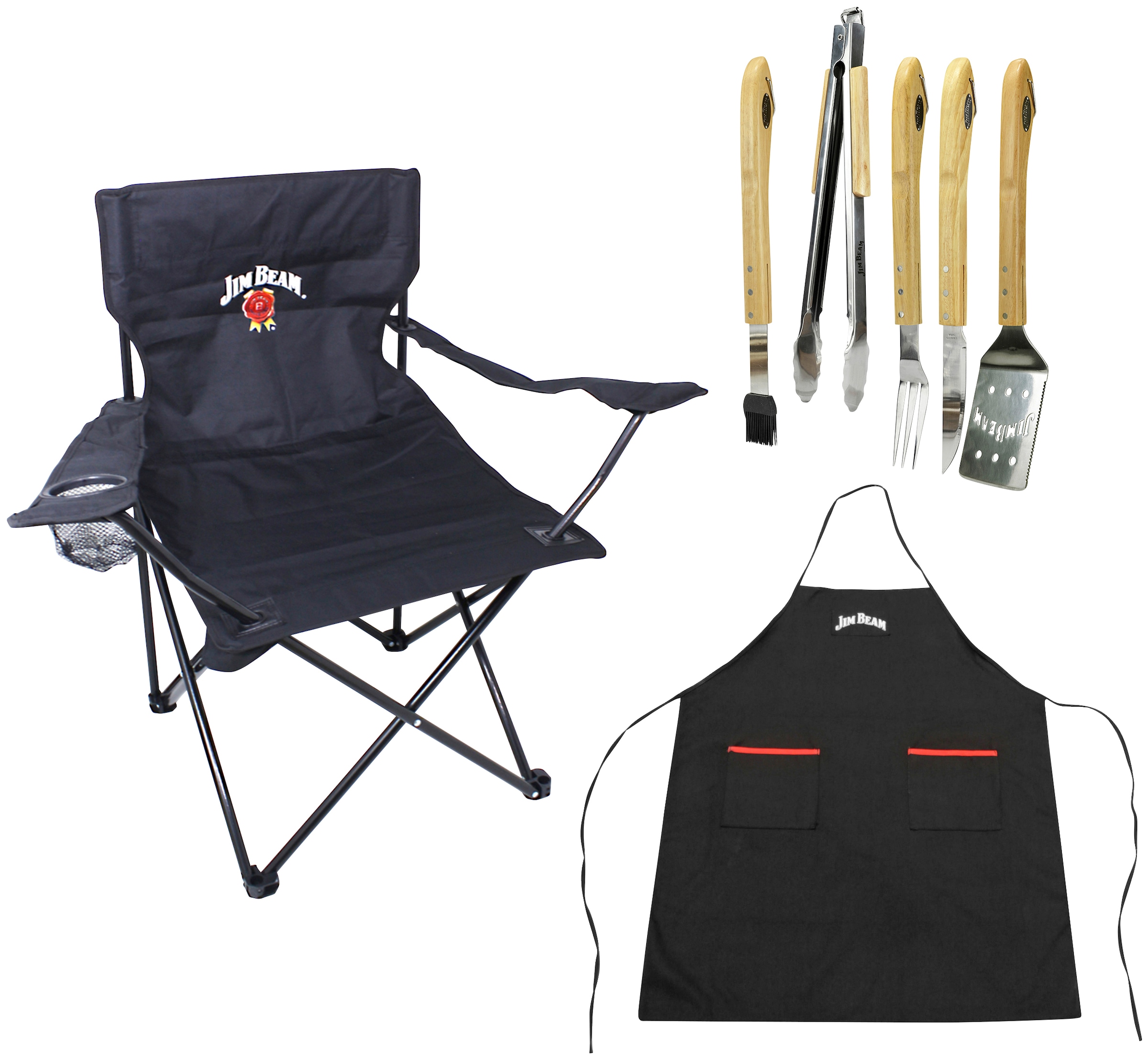 Jim Beam BBQ Grillbesteck-Set günstig online kaufen