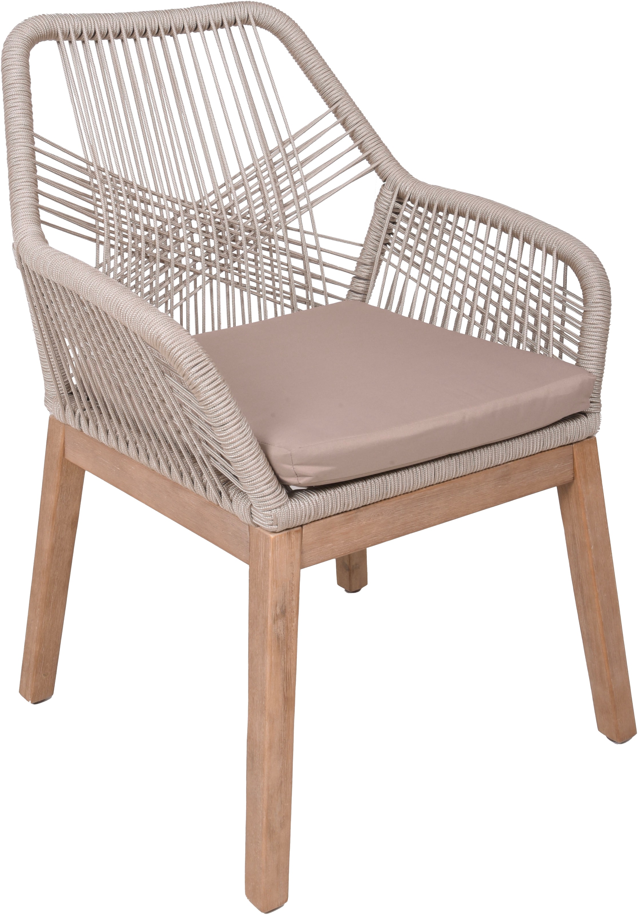 Garden Pleasure Garten-Essgruppe »OAKLAND/POMONA« Set, 9 tlg. mit Polsterung